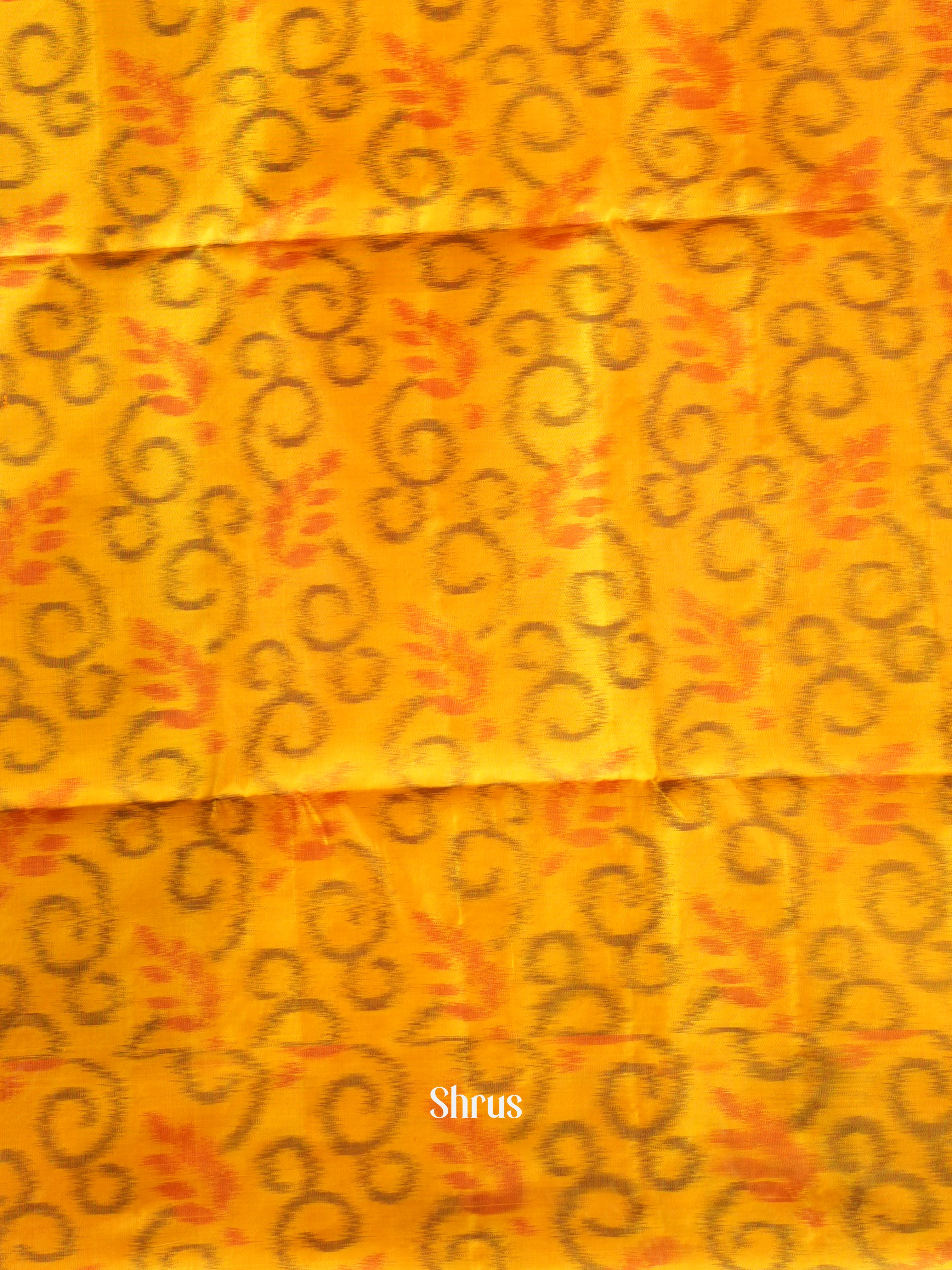 Purple & Yellow - Soft Silk Saree - Shop on ShrusEternity.com