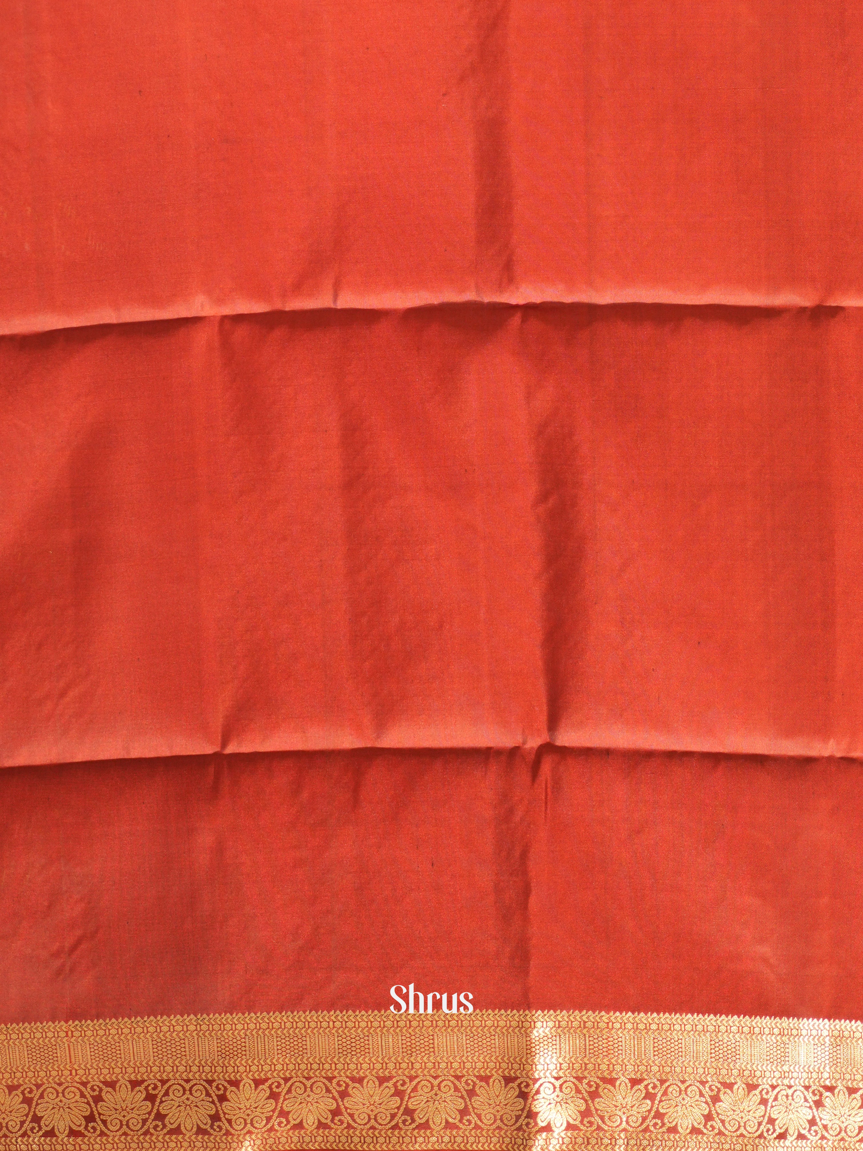 Black & Red - Soft Silk Saree - Shop on ShrusEternity.com