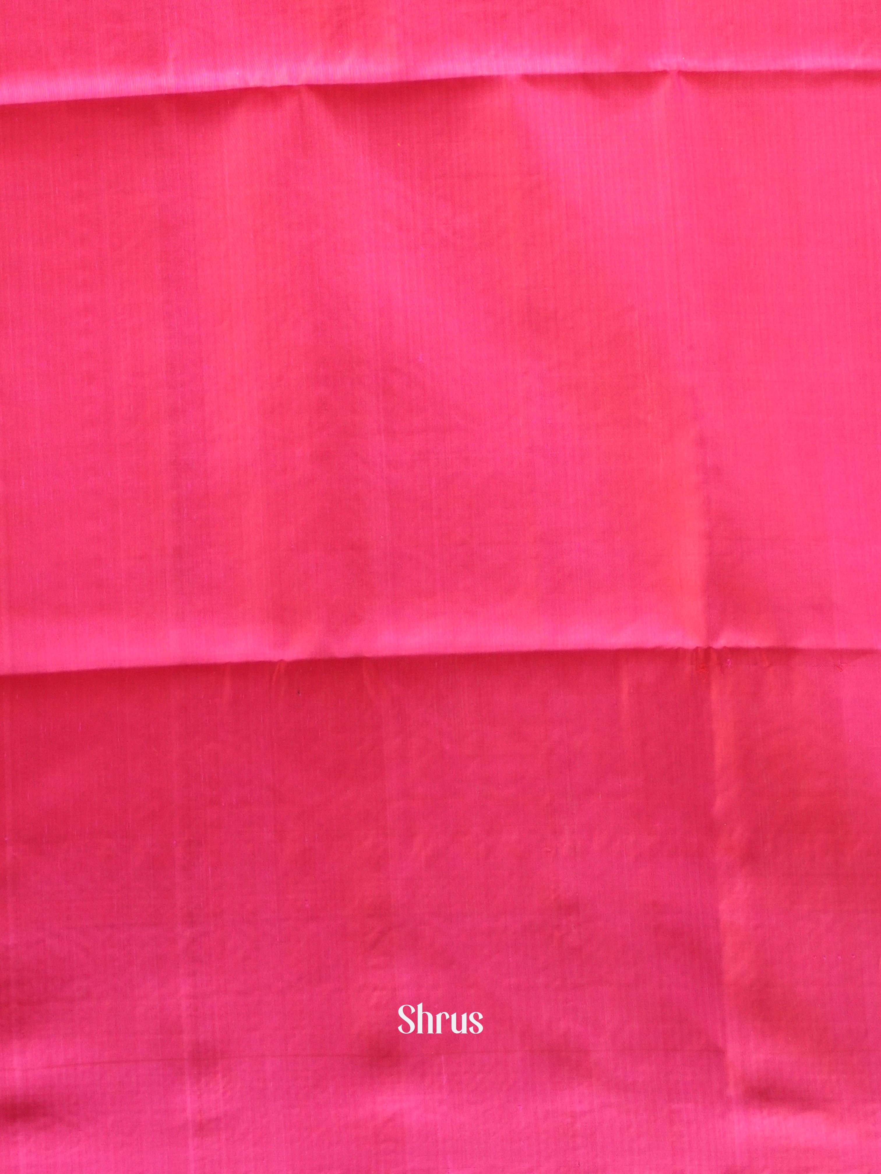 Orange & Pink - Soft Silk Saree - Shop on ShrusEternity.com