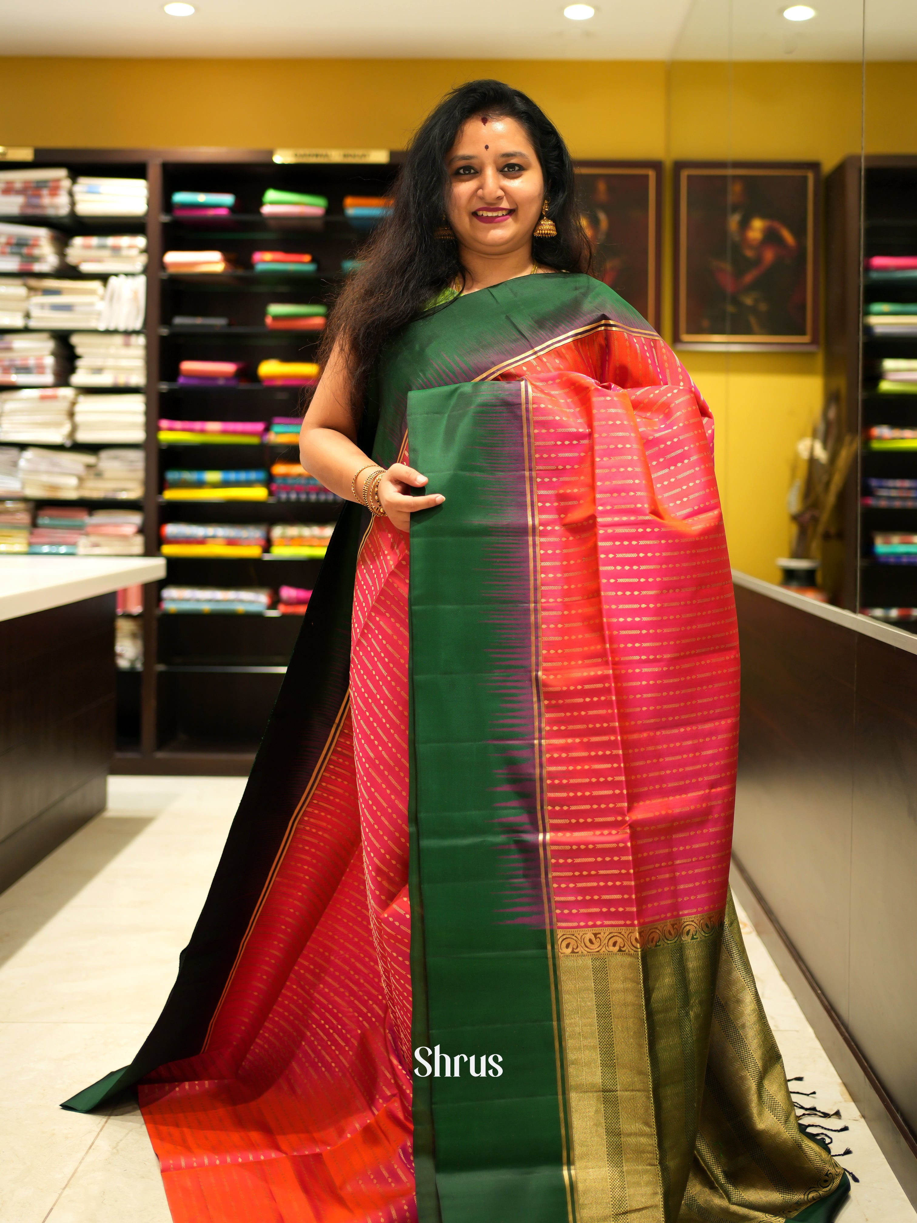 CGS15253 - Soft Silk Saree - Shop on ShrusEternity.com