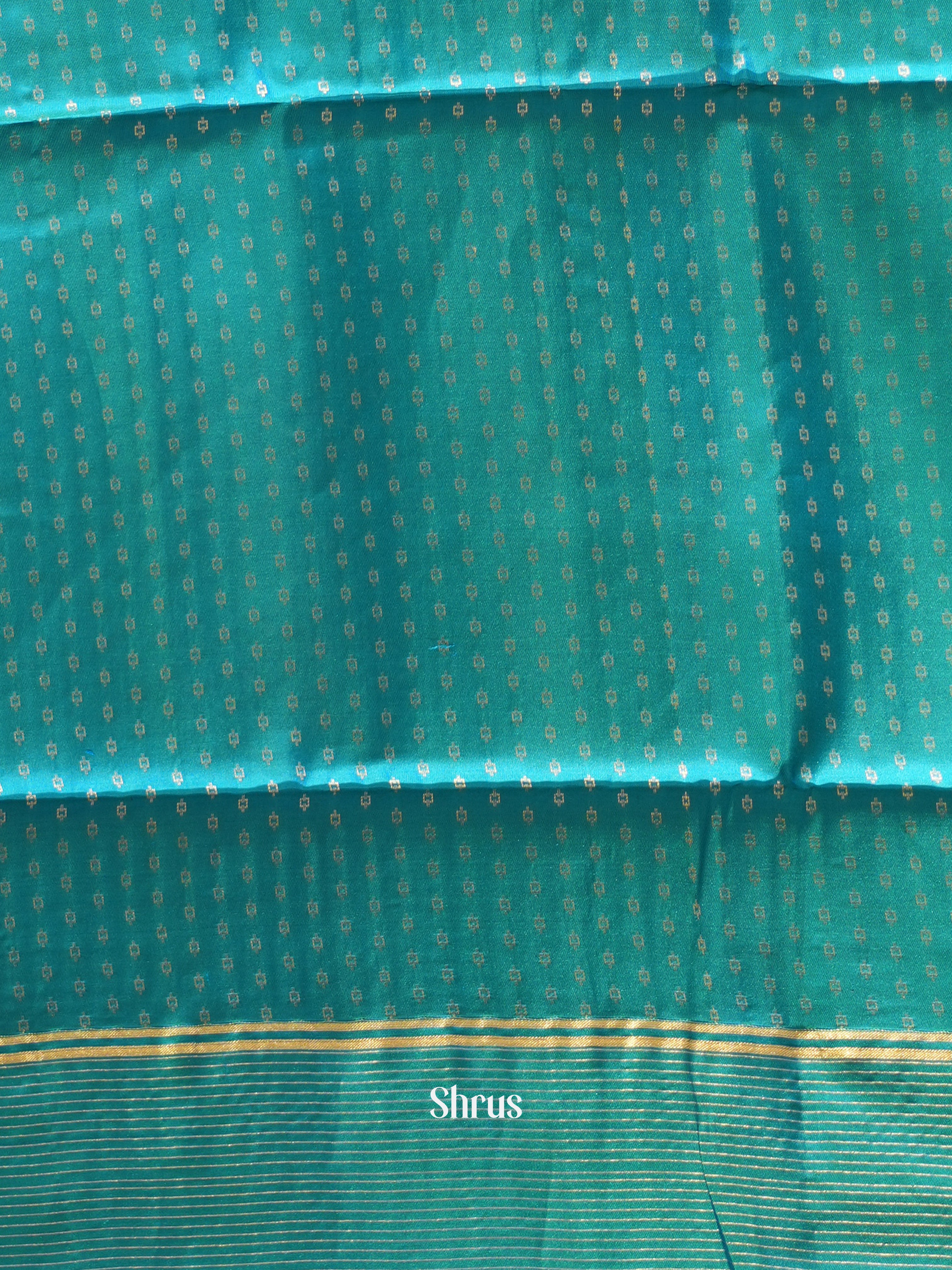 Maroon & Blue - Soft Silk Saree - Shop on ShrusEternity.com