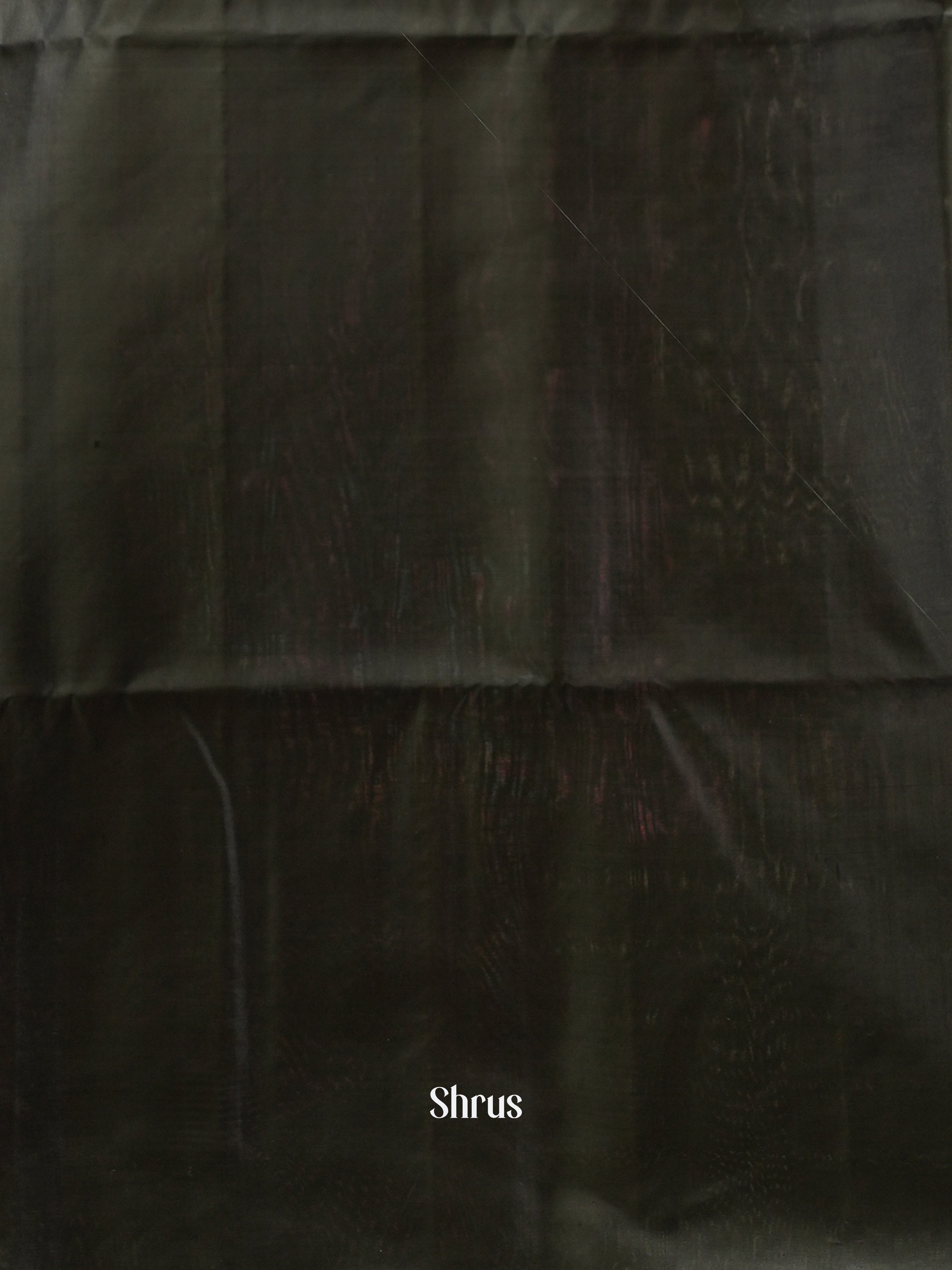 Grey & Black - Soft Silk Saree - Shop on ShrusEternity.com