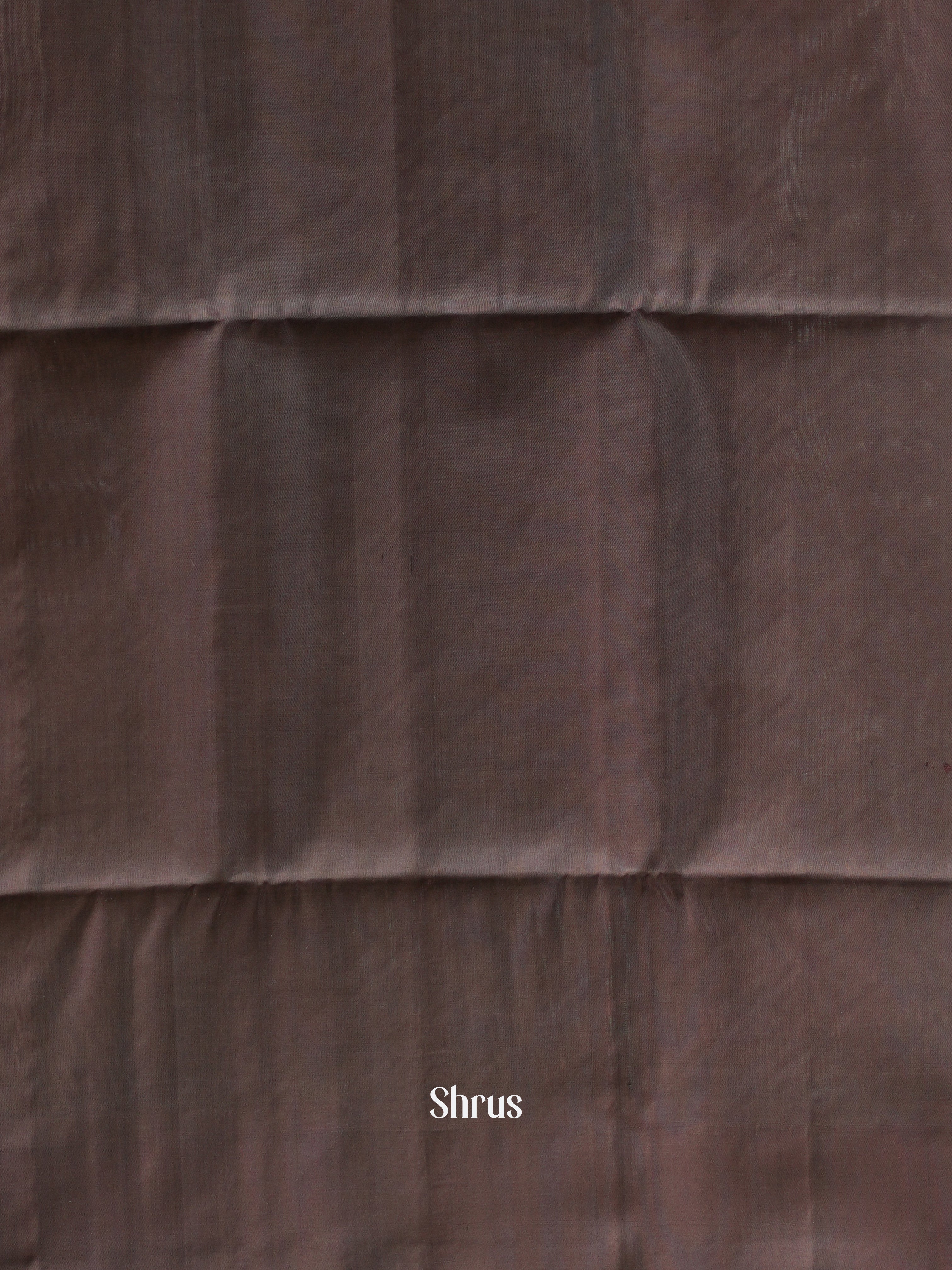 Green & Brown - Soft Silk Saree - Shop on ShrusEternity.com