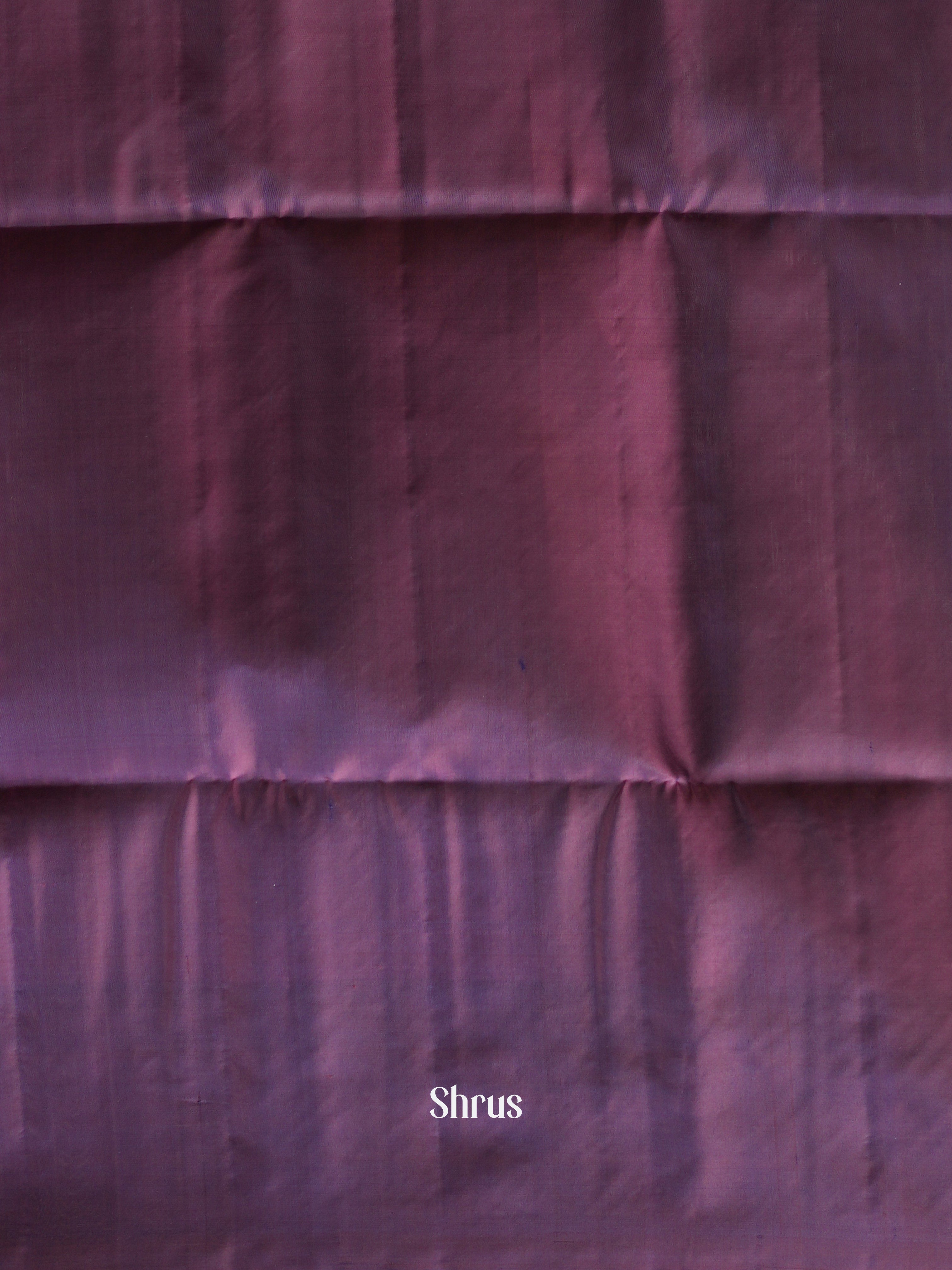 Blue & Violet - Soft Silk Saree - Shop on ShrusEternity.com