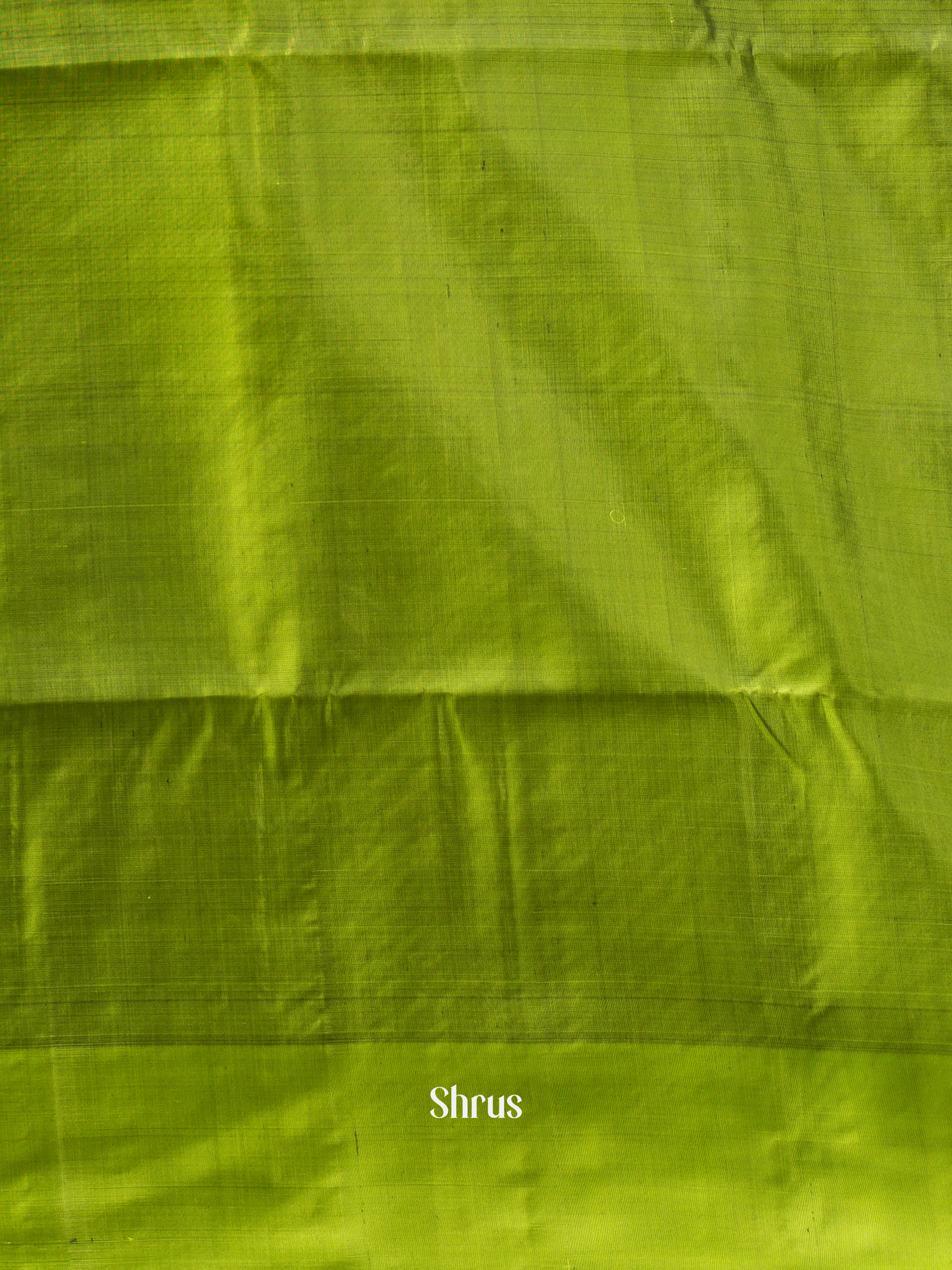 Peacock Green & Light Green - Soft Silk Saree - Shop on ShrusEternity.com