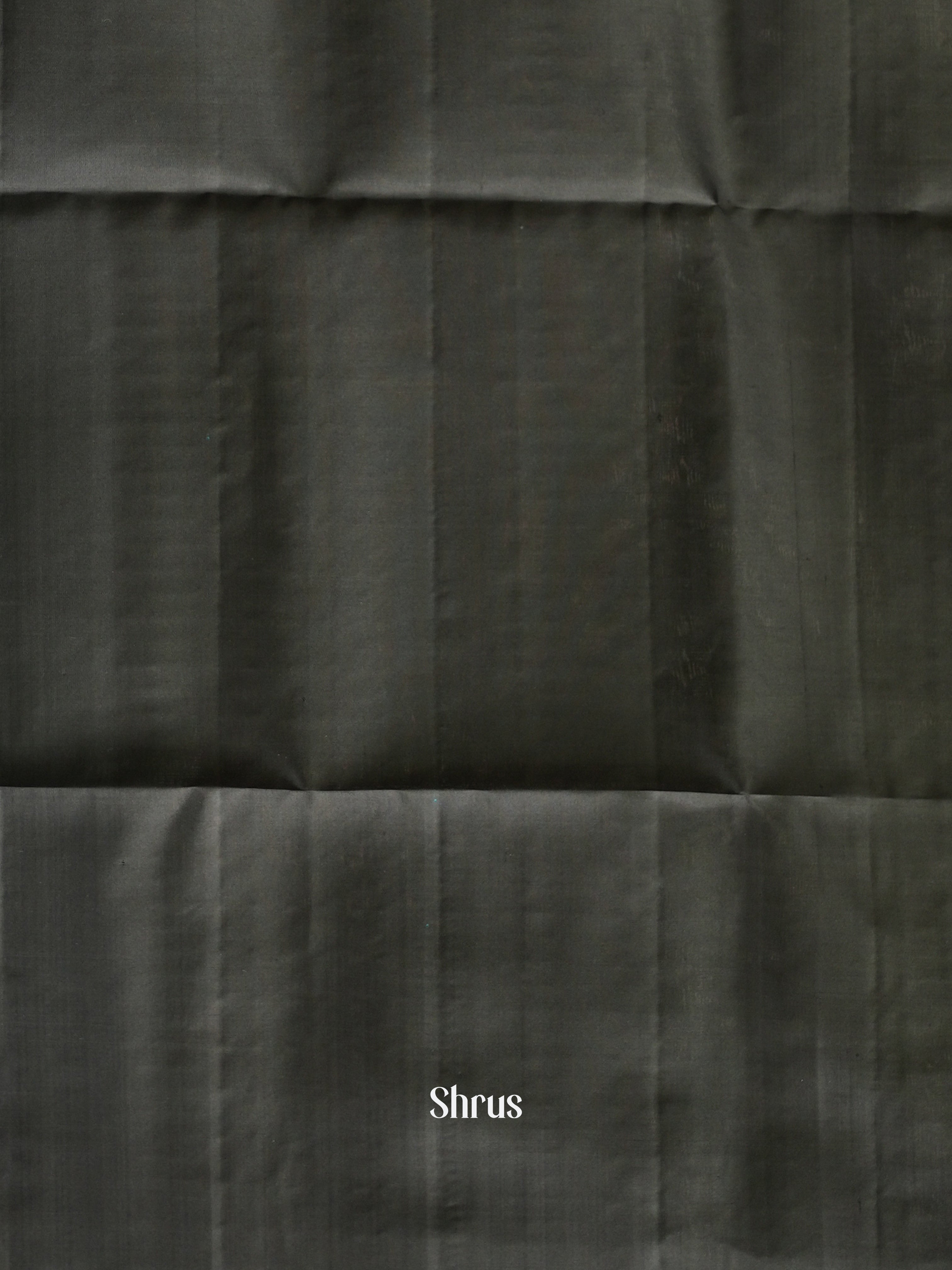 Blue & Black - Soft Silk Saree-2