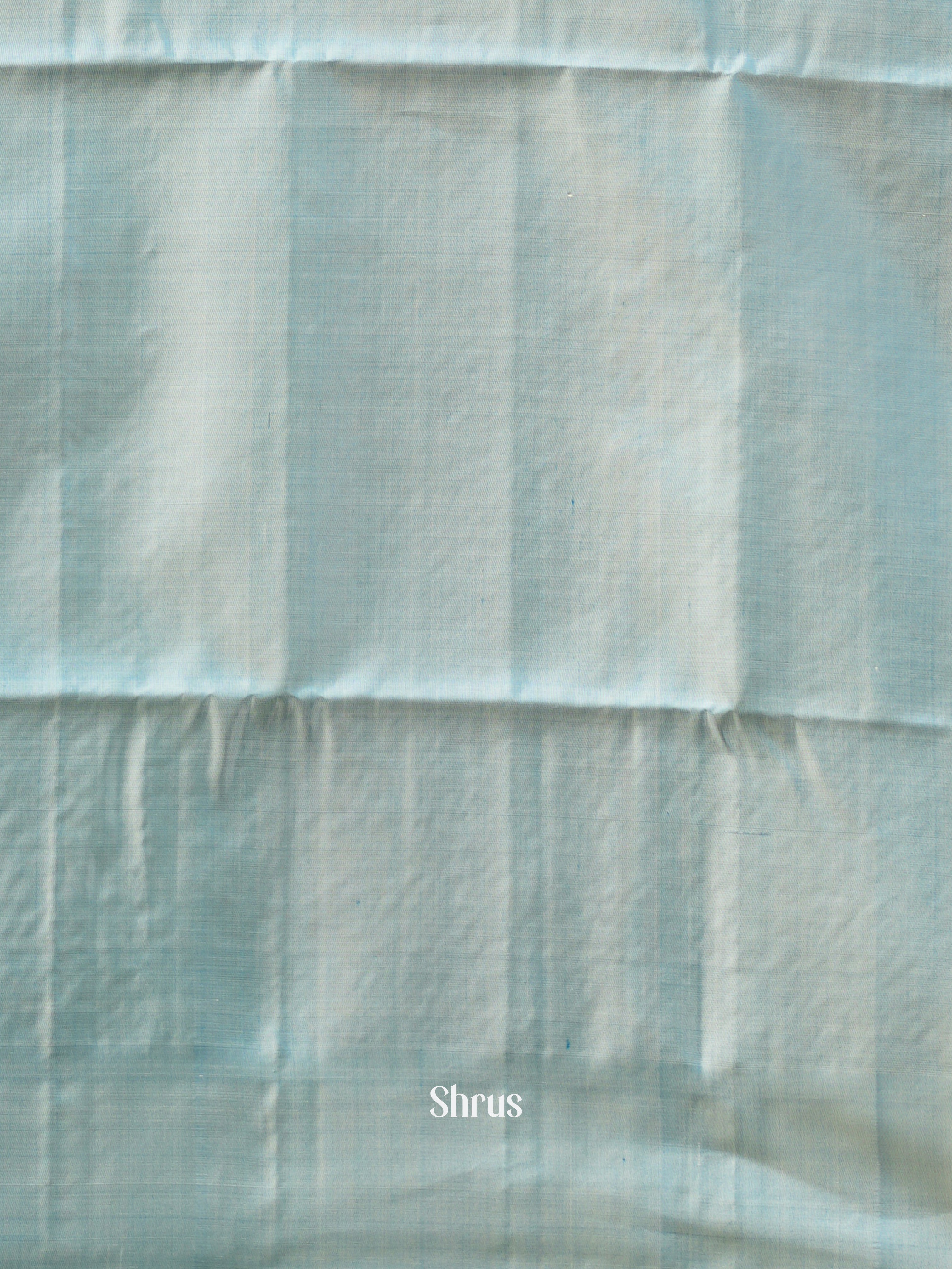 Teal Green & Ice Blue - Soft Silk Saree - Shop on ShrusEternity.com