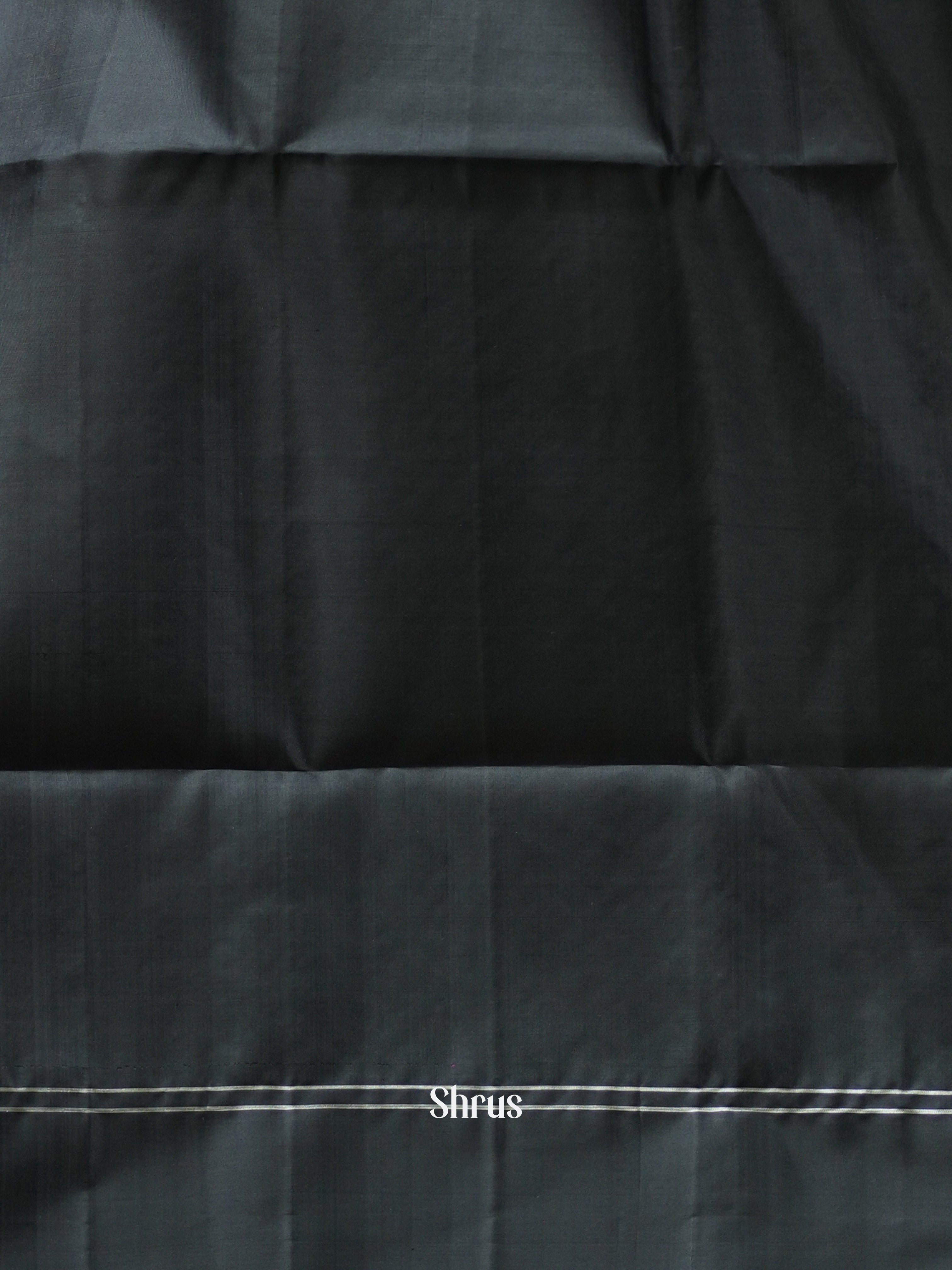 Purple & Black - Soft Silk Saree - Shop on ShrusEternity.com