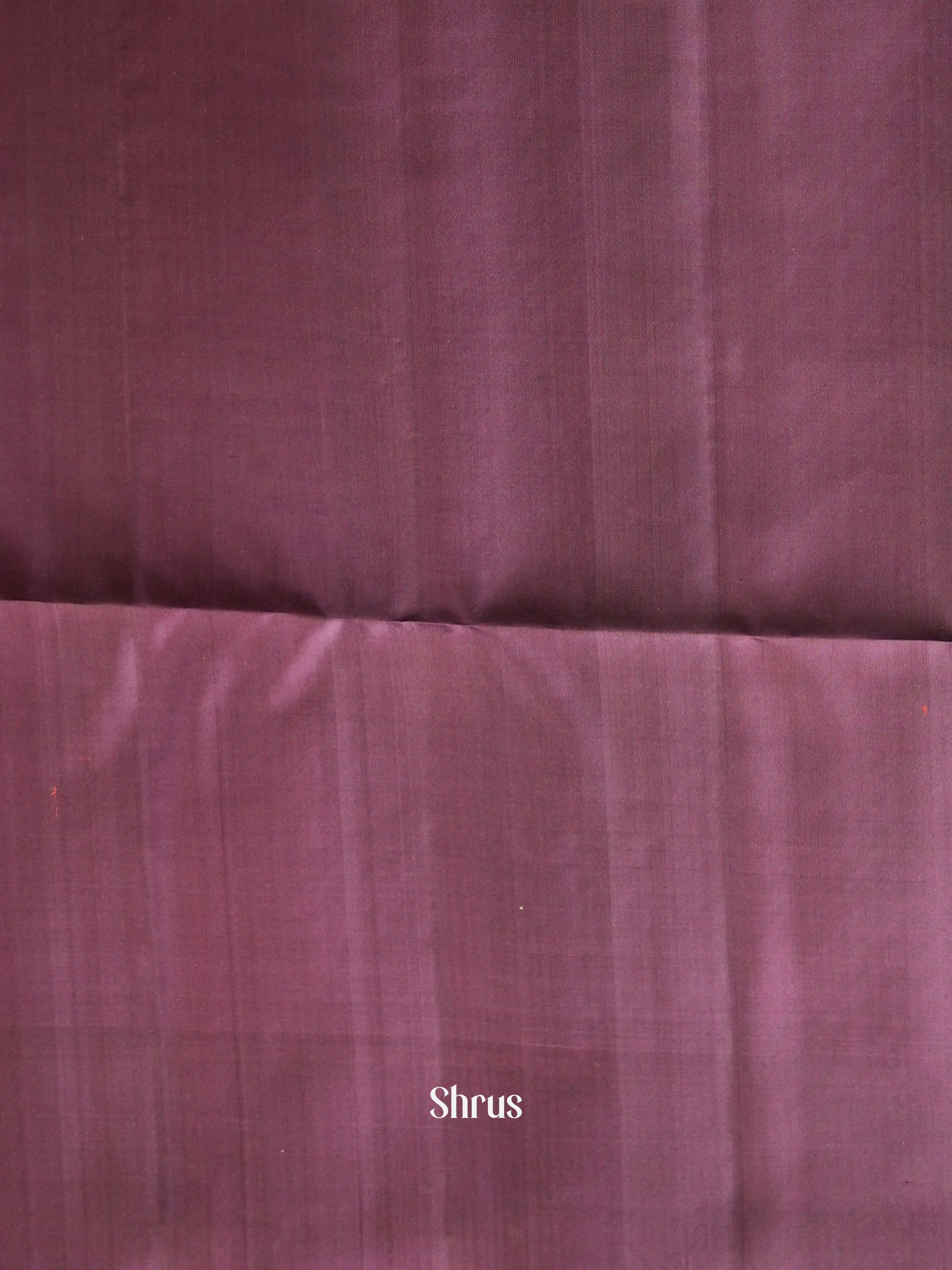 Brick & Purple - Soft Silk Saree - Shop on ShrusEternity.com