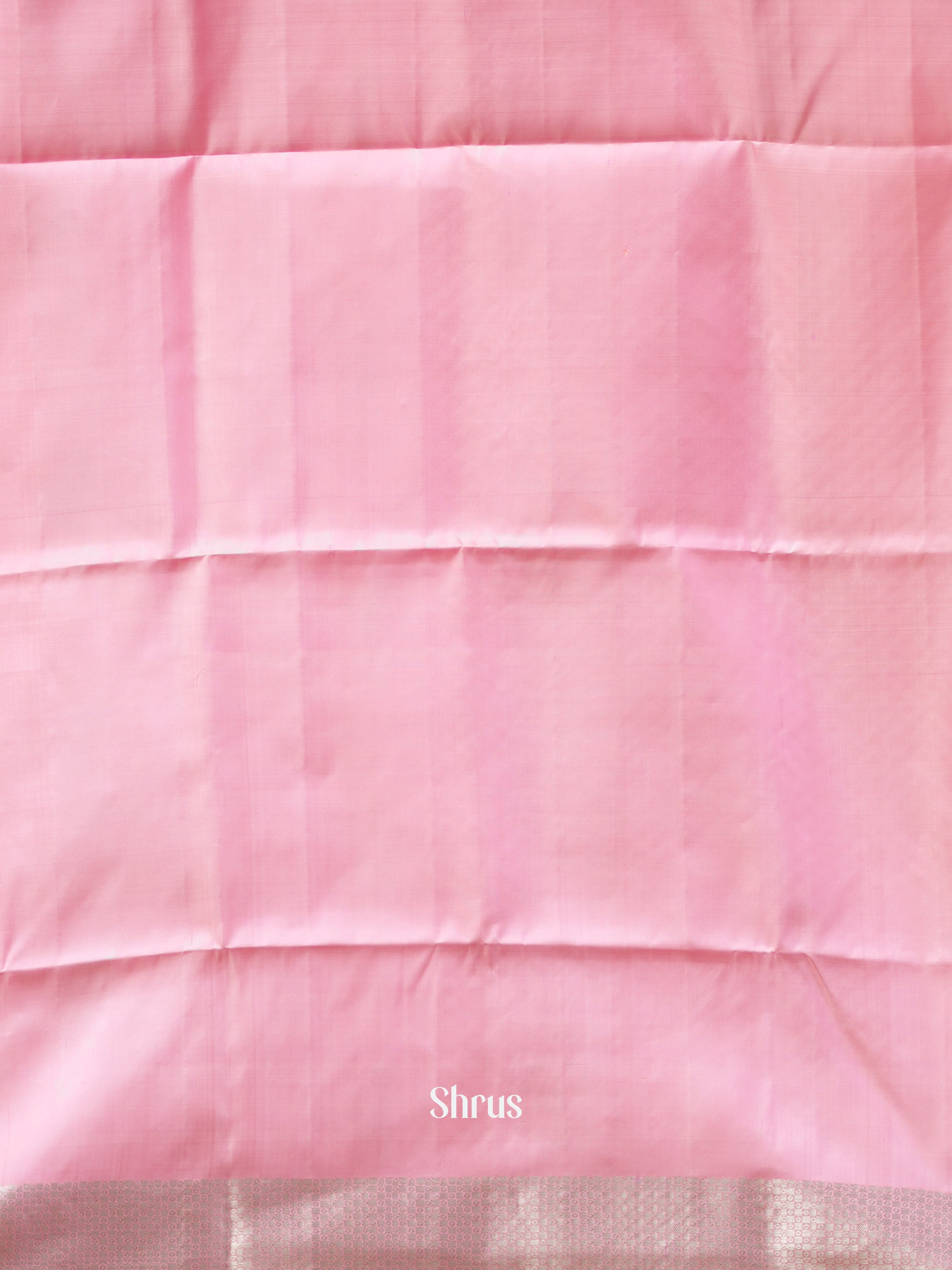 Pink(Single Tone) - Soft Silk Saree - Shop on ShrusEternity.com