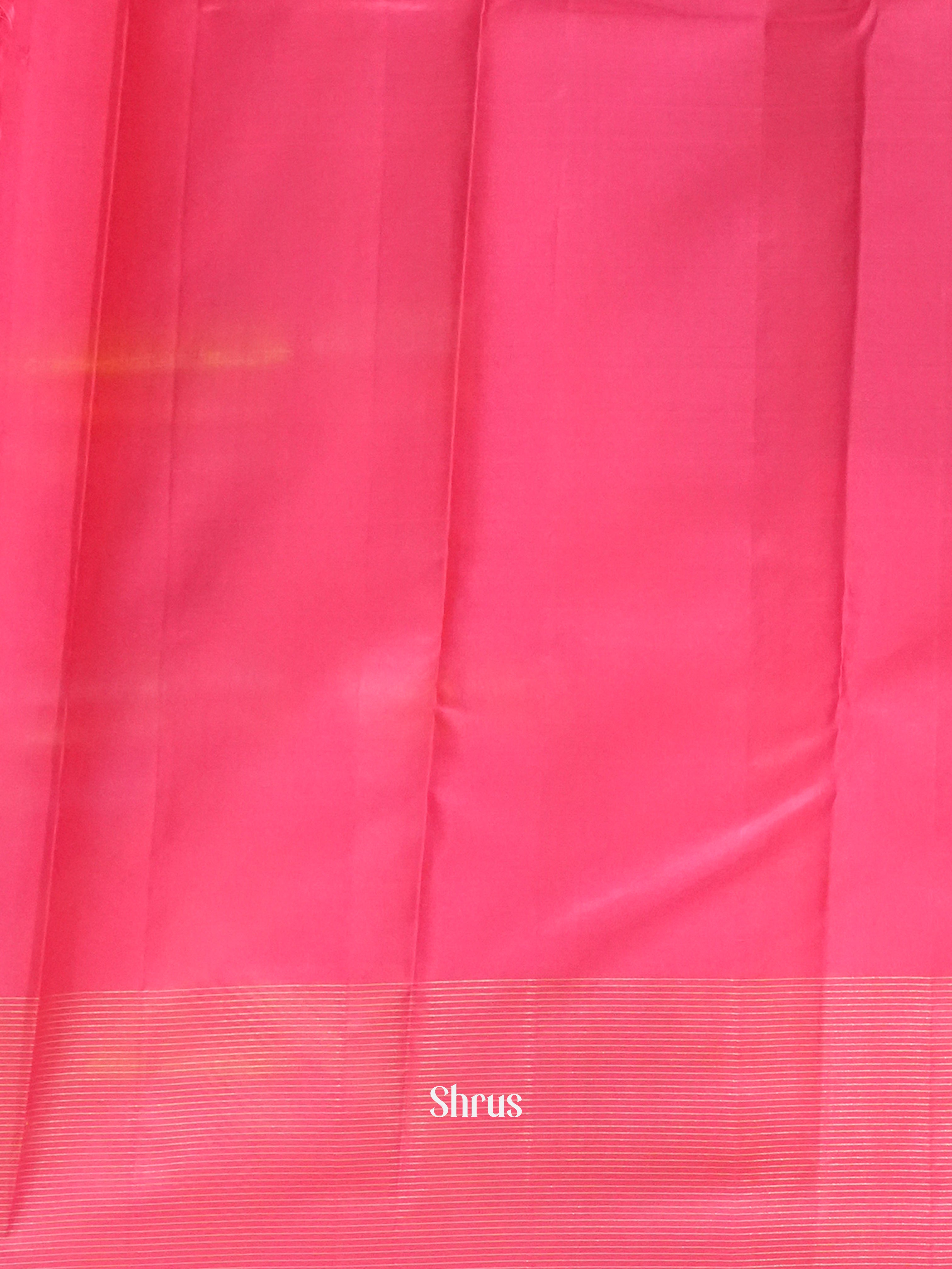 Purple & Pink - Soft Silk Saree - Shop on ShrusEternity.com