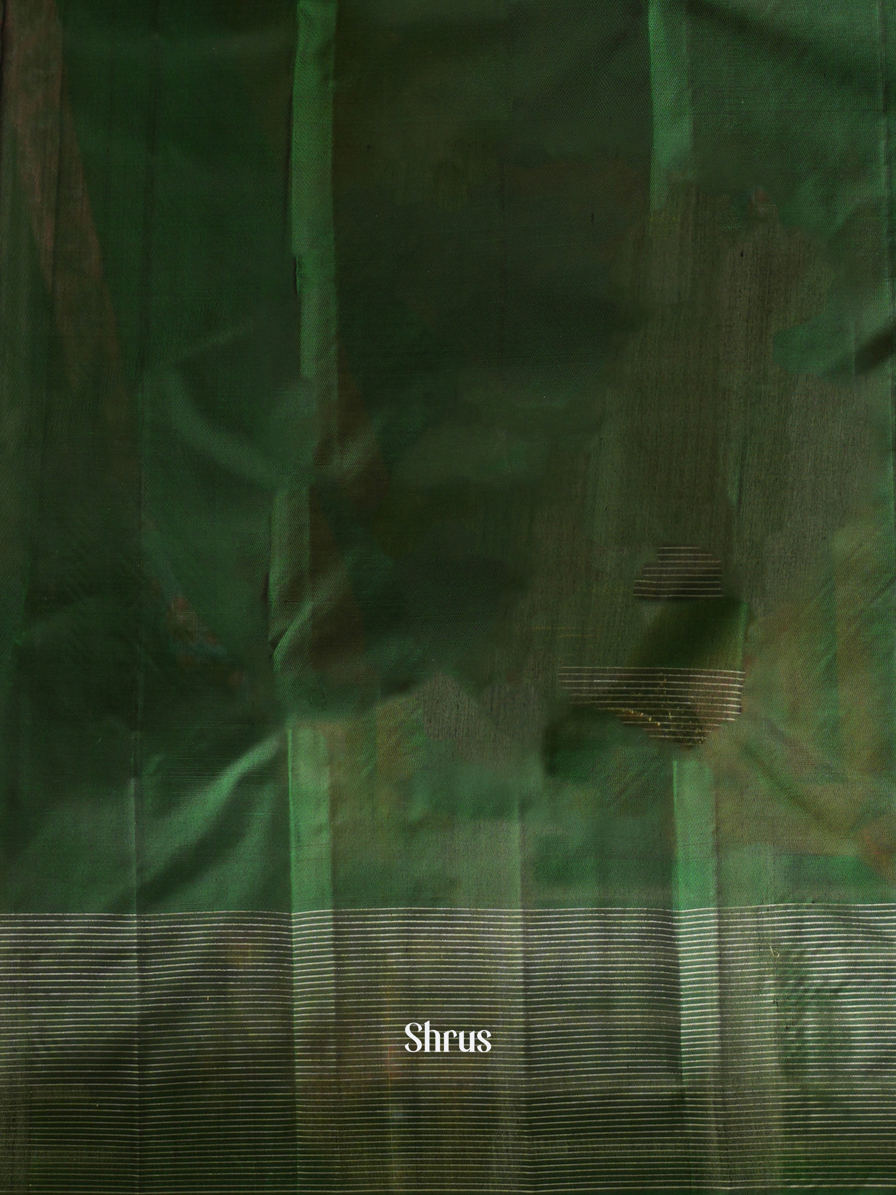 Pink & Green - Soft Silk Saree - Shop on ShrusEternity.com
