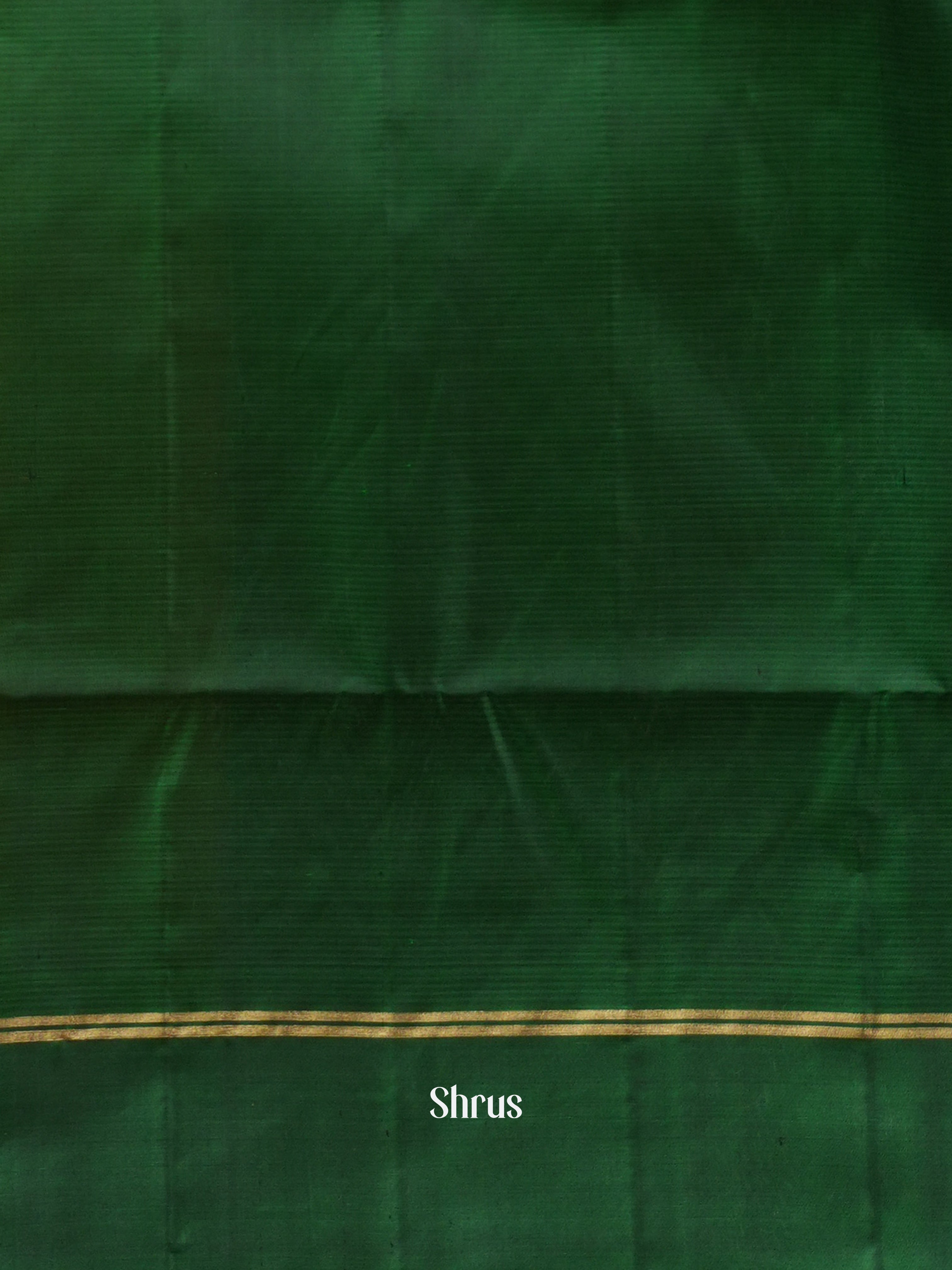 Yellow & Green - Soft Silk Saree - Shop on ShrusEternity.com