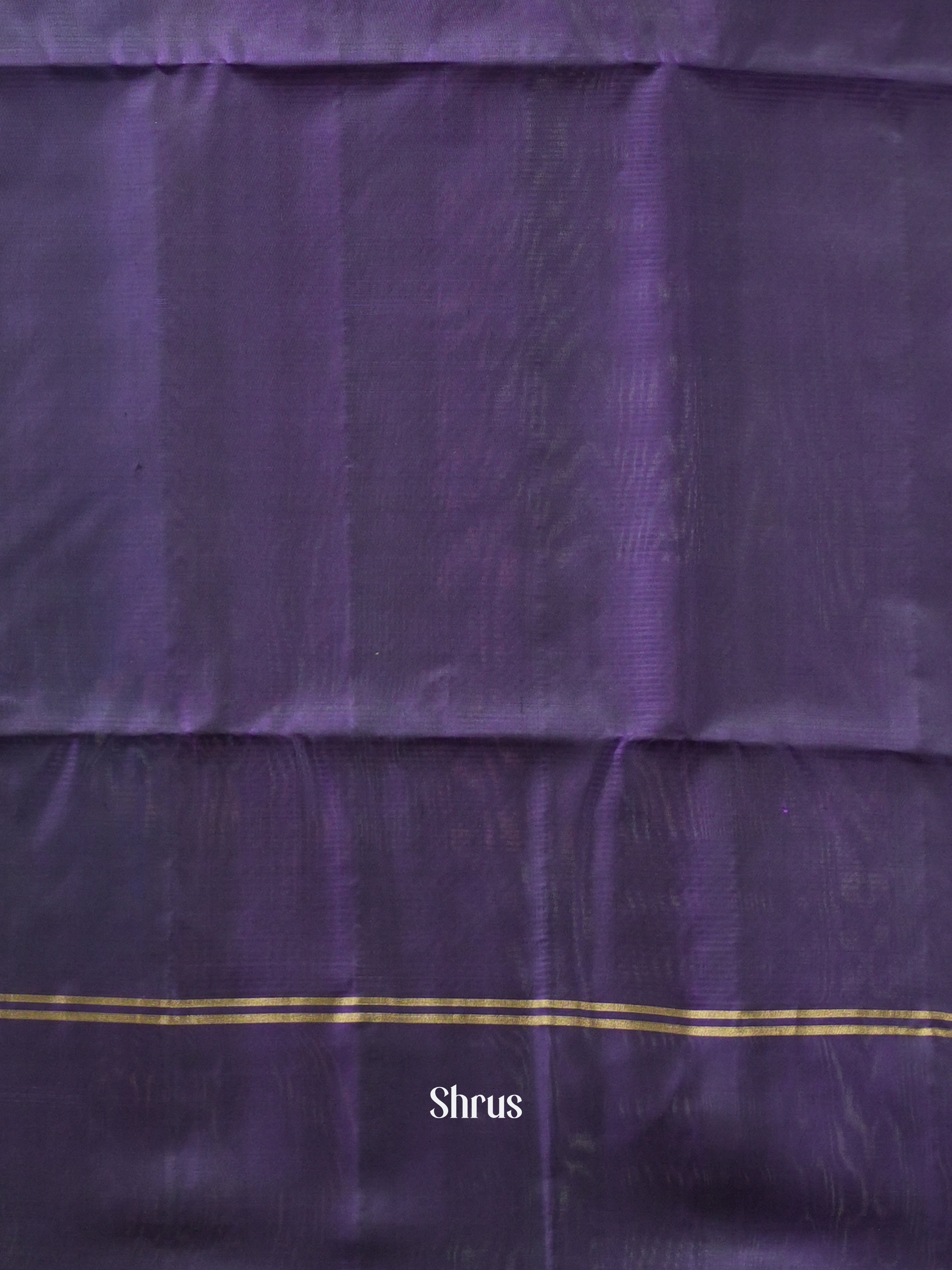 Teal & Violet - Soft Silk Saree - Shop on ShrusEternity.com