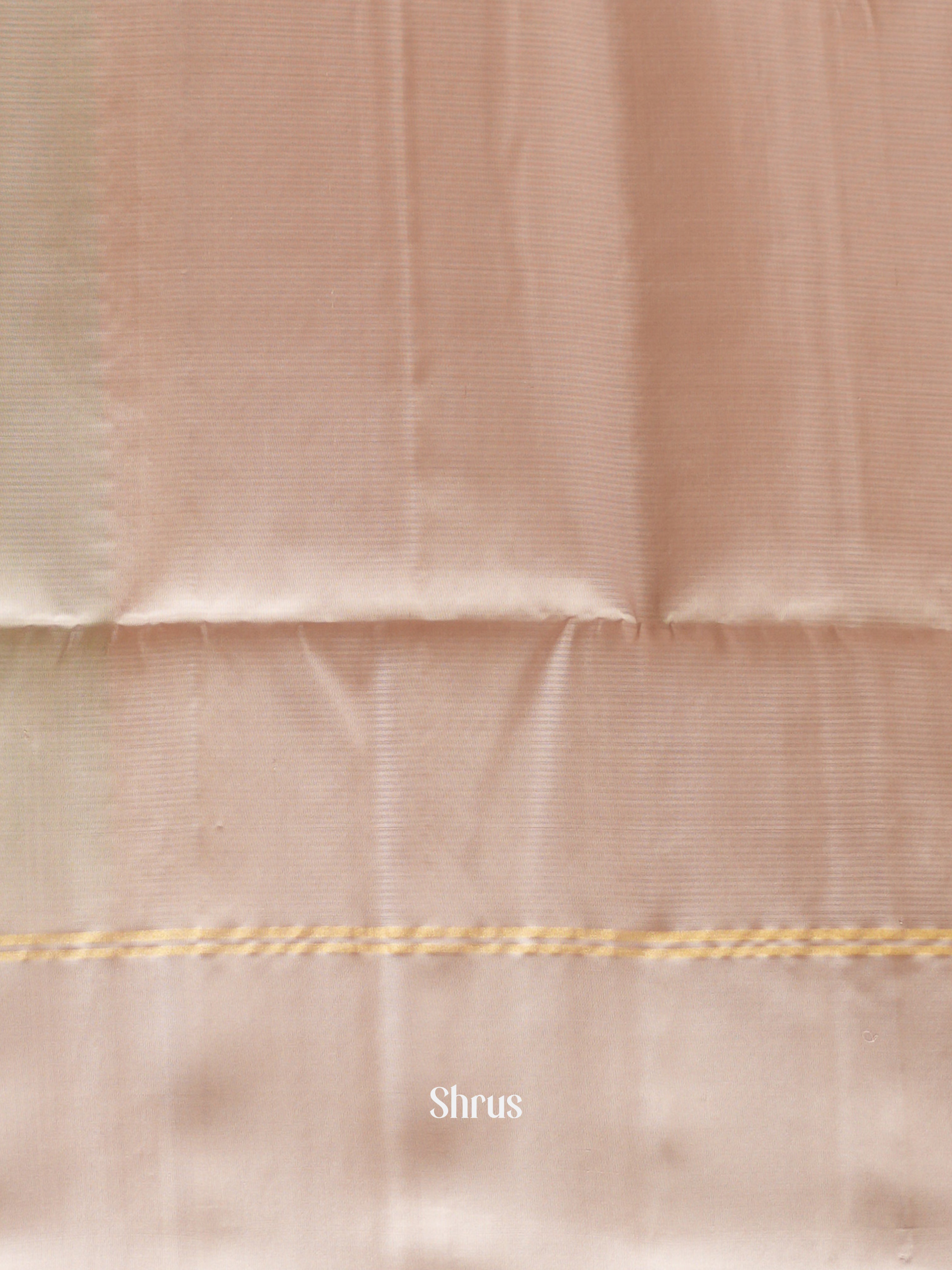 Green & Dusty Pink - Soft Silk Saree - Shop on ShrusEternity.com