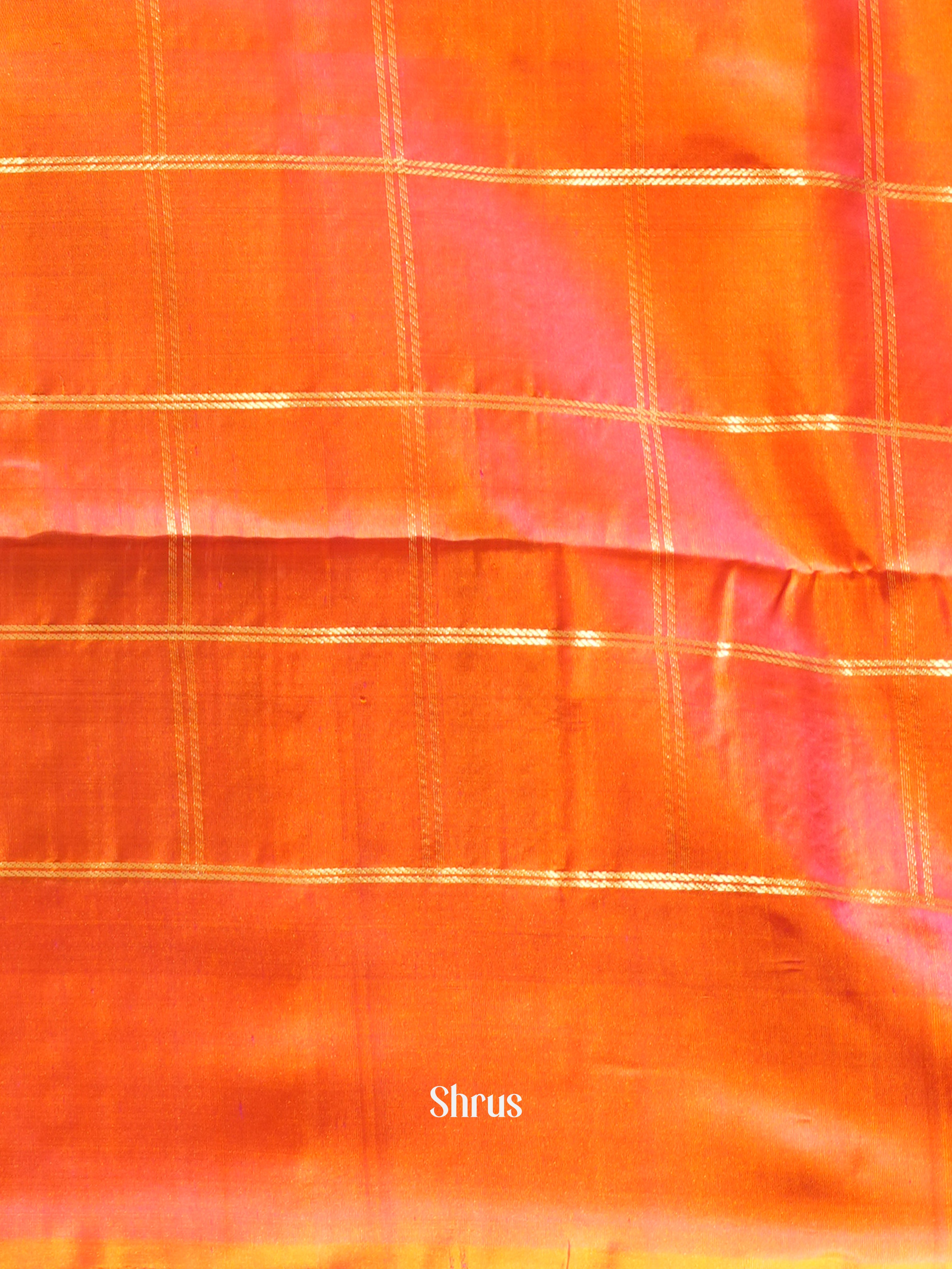 Pista Green & Orange - Soft Silk - Shop on ShrusEternity.com