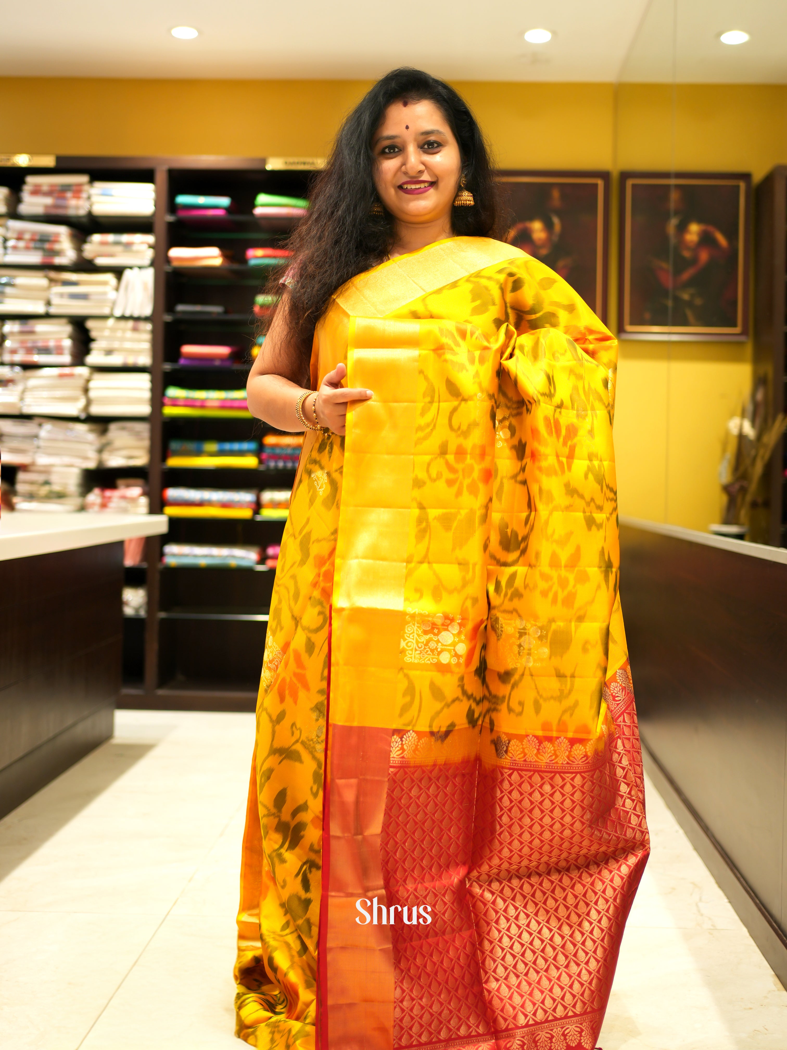 Yellow & Red - Soft Silk - Shop on ShrusEternity.com