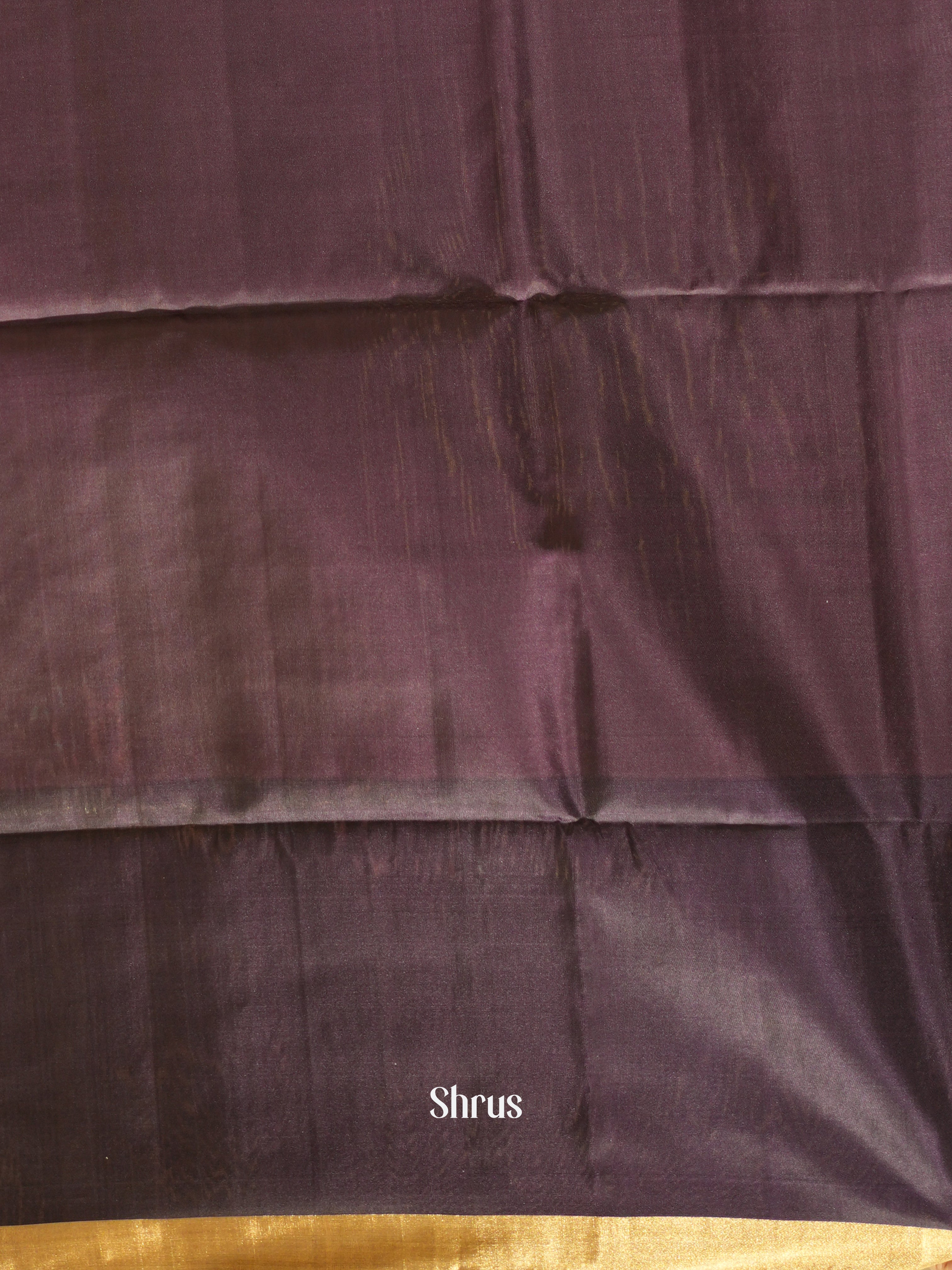 Dusty Mauve & Purple - Soft Silk Saree - Shop on ShrusEternity.com