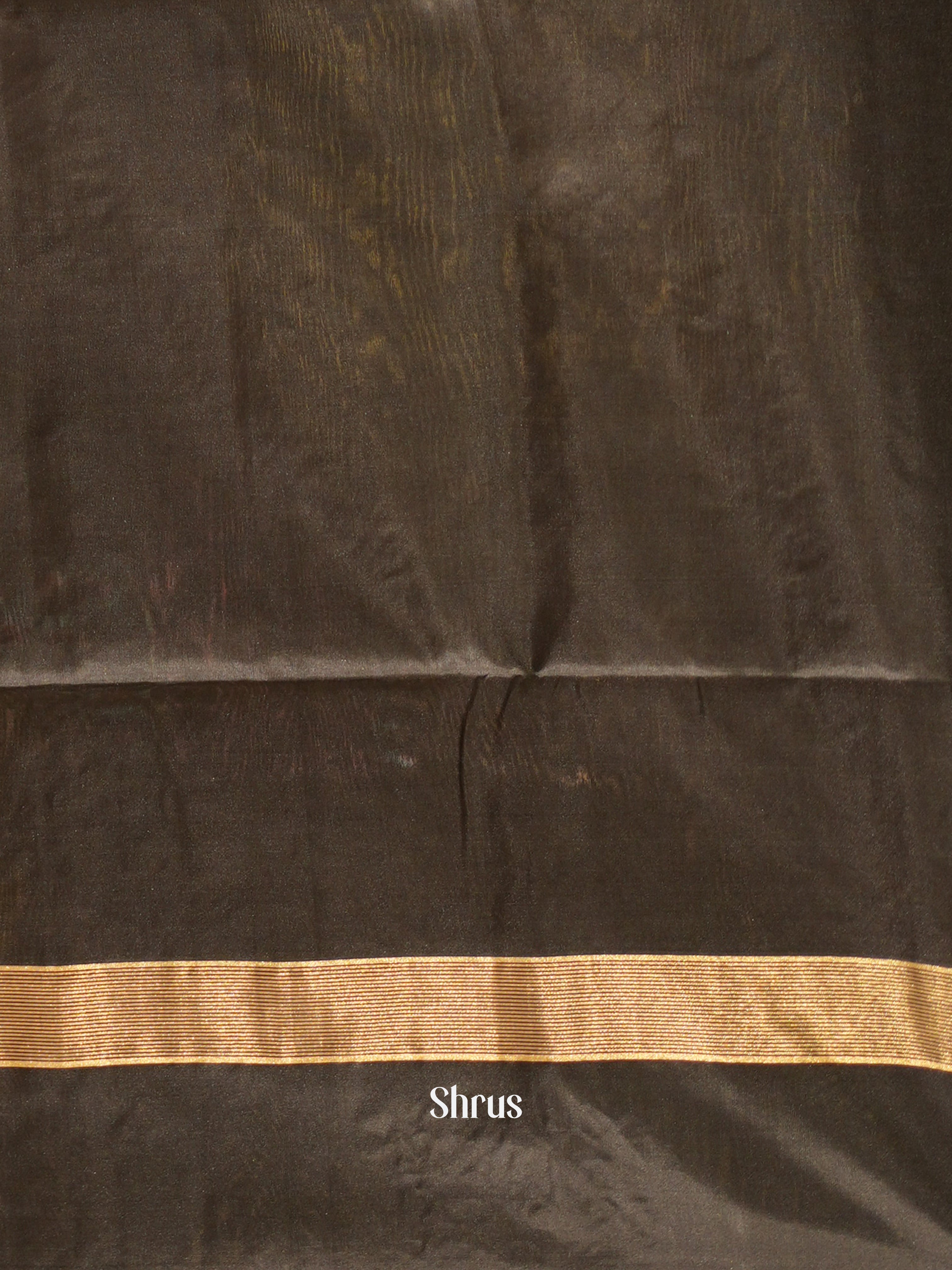 Yellow & Black - Soft Silk Saree - Shop on ShrusEternity.com