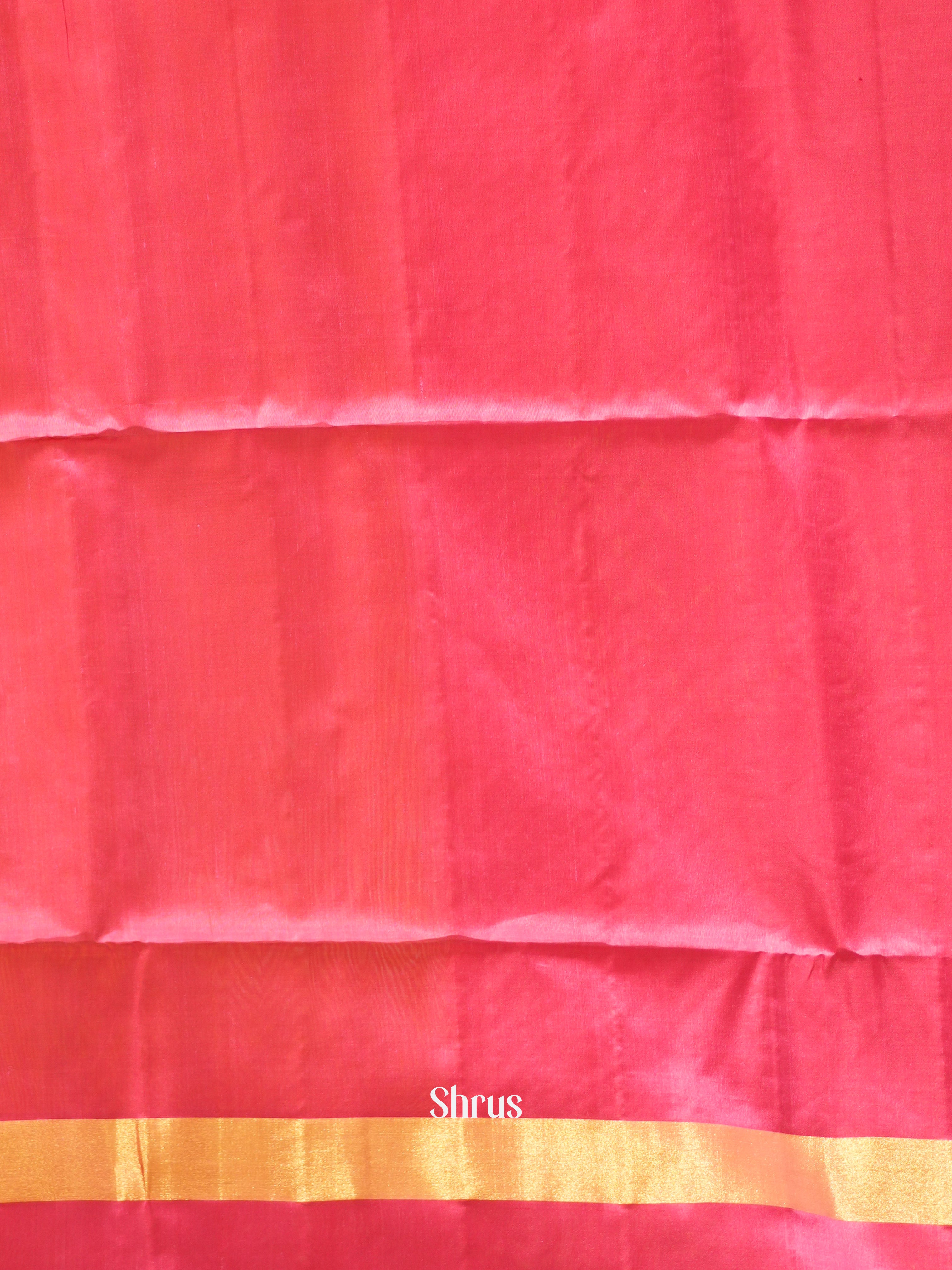 Yellow & Pink - Soft Silk Saree - Shop on ShrusEternity.com