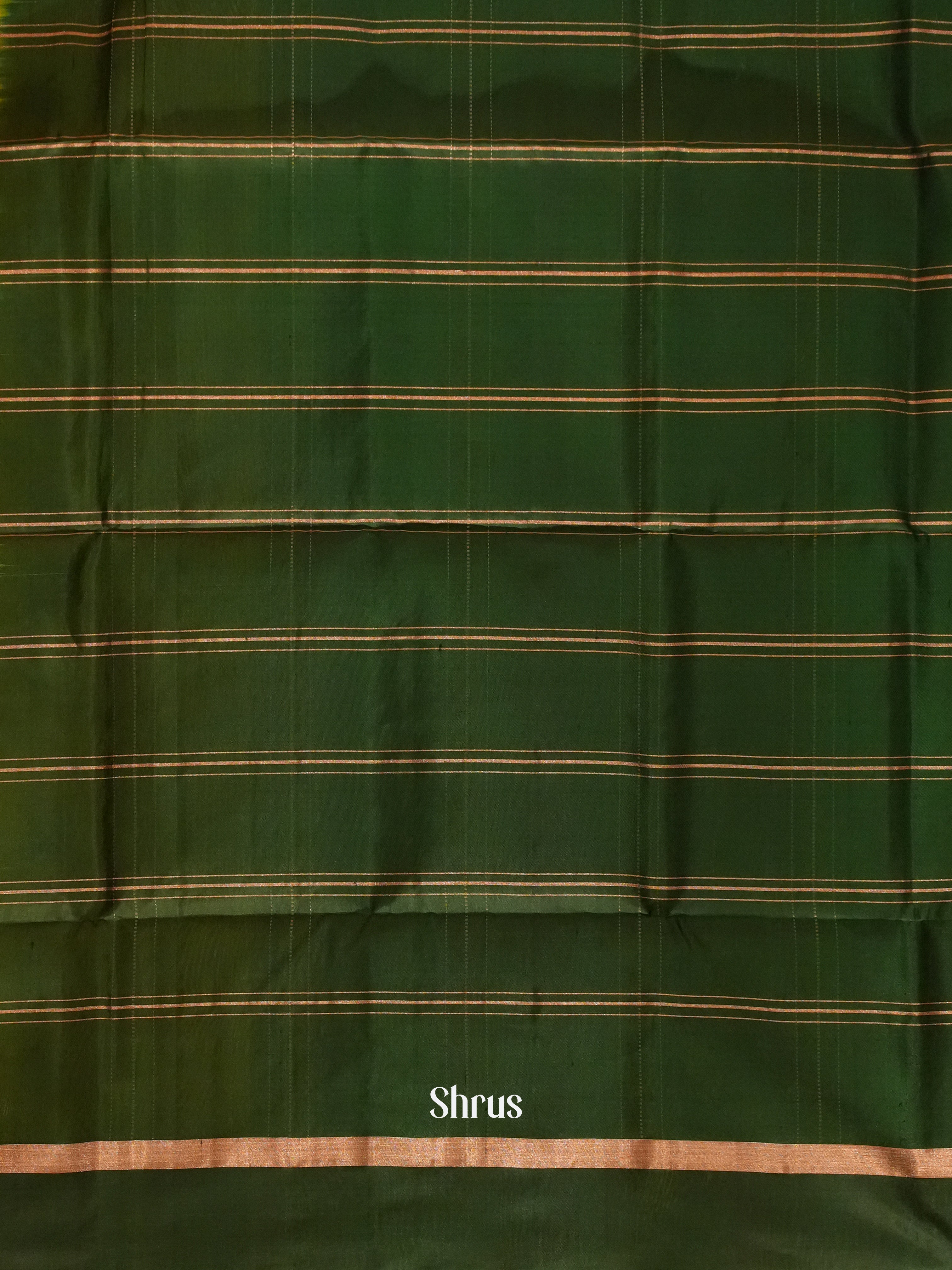 Mambazha Yellow & Green - Soft Silk Saree - Shop on ShrusEternity.com