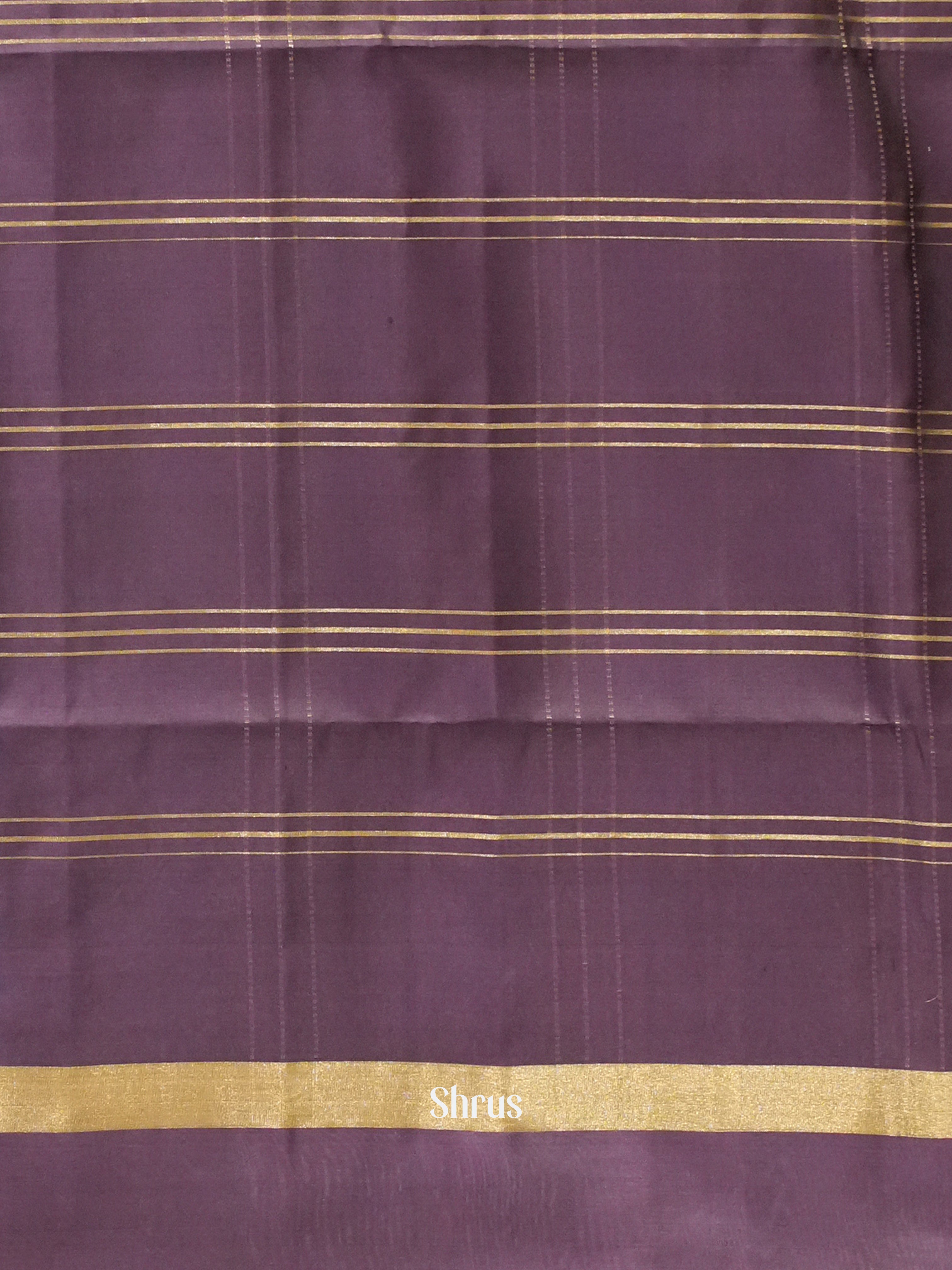 Blue & Purple - Soft Silk Saree - Shop on ShrusEternity.com