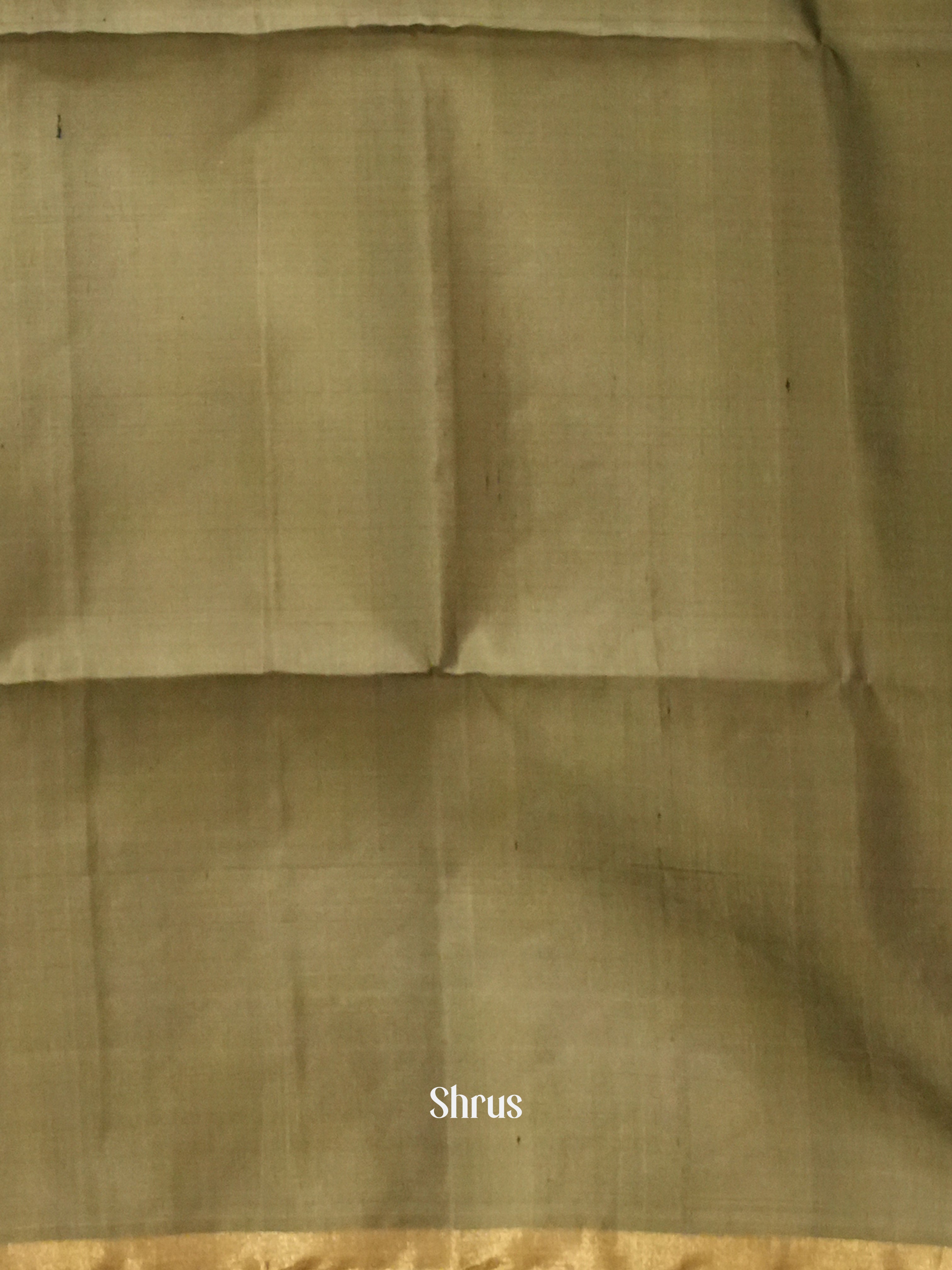 Greenish Grey(Single Tone) - Soft SilkSree - Shop on ShrusEternity.com