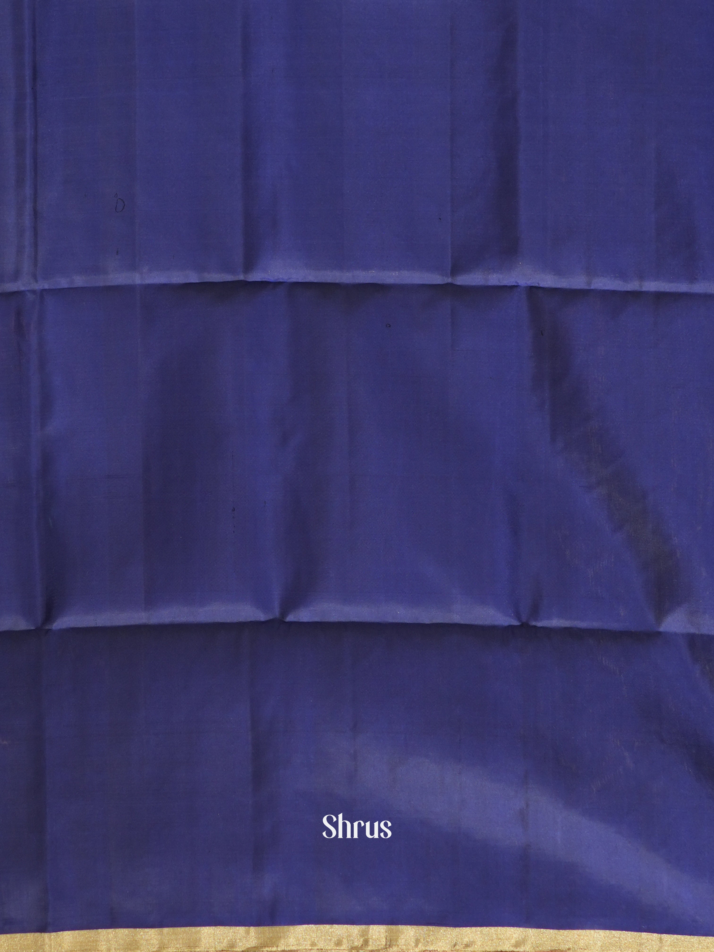 Blue(Single Tone) - Soft Silk Saree - Shop on ShrusEternity.com