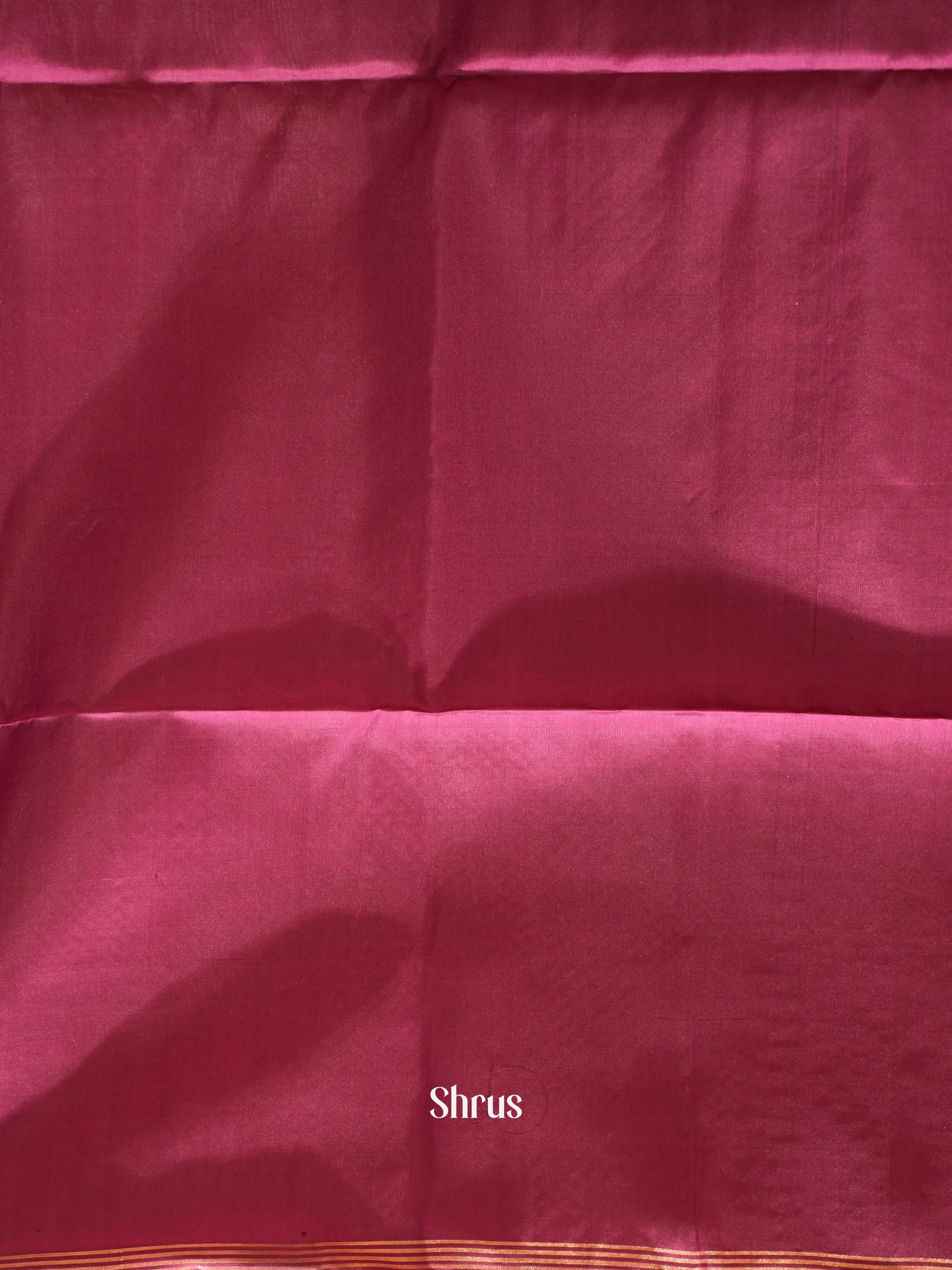 Orange & Purple - Soft Silk Saree - Shop on ShrusEternity.com