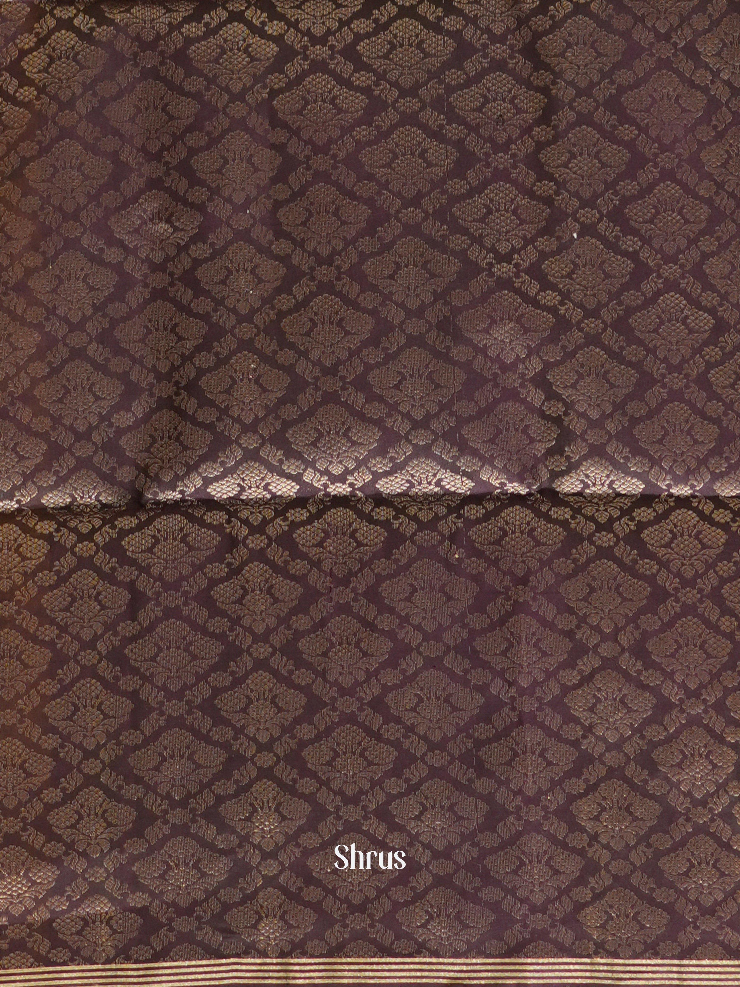 Yellow & Violet - Soft Silk Saree - Shop on ShrusEternity.com