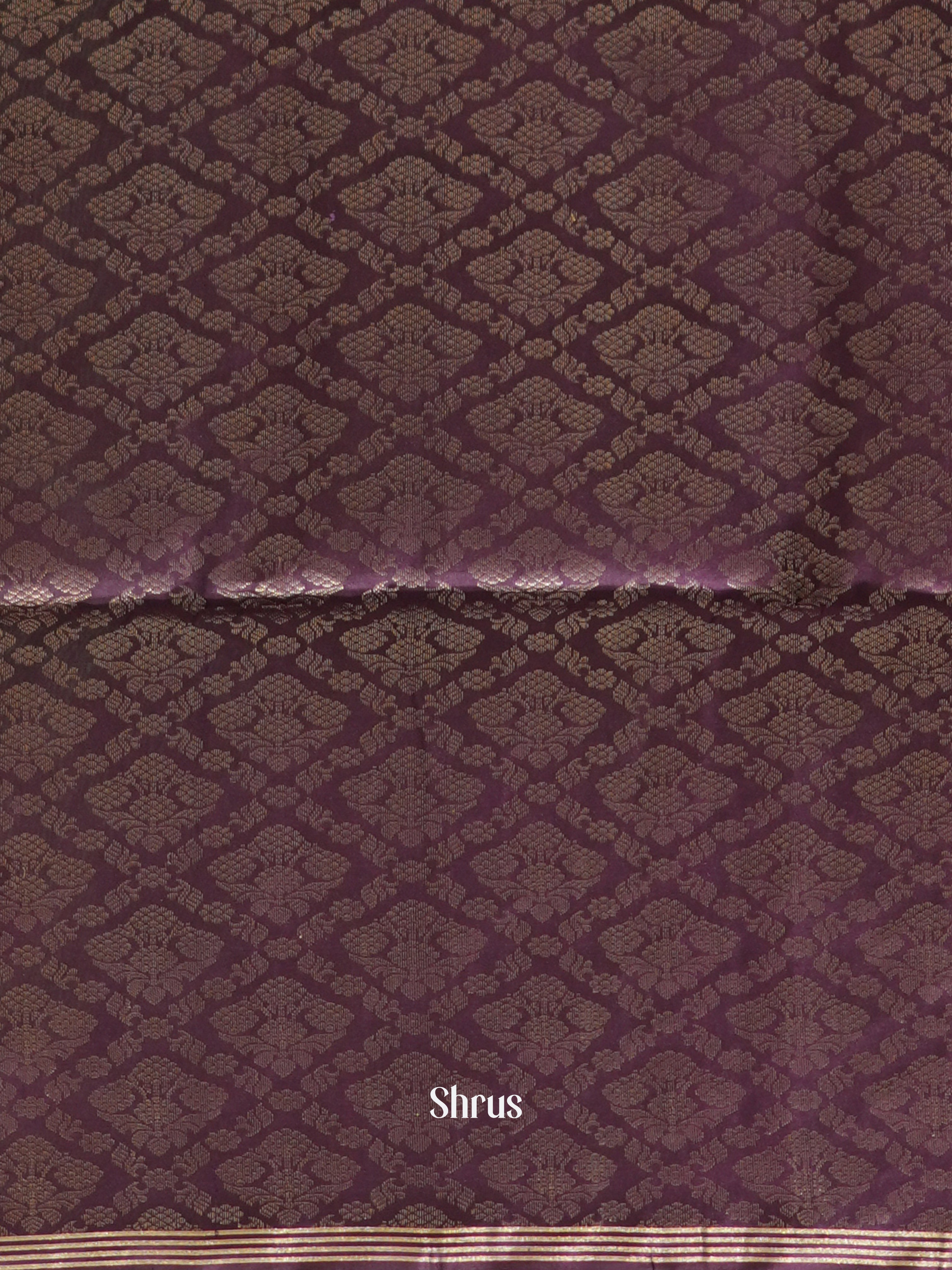 Green & Purple - Soft Silk Saree - Shop on ShrusEternity.com