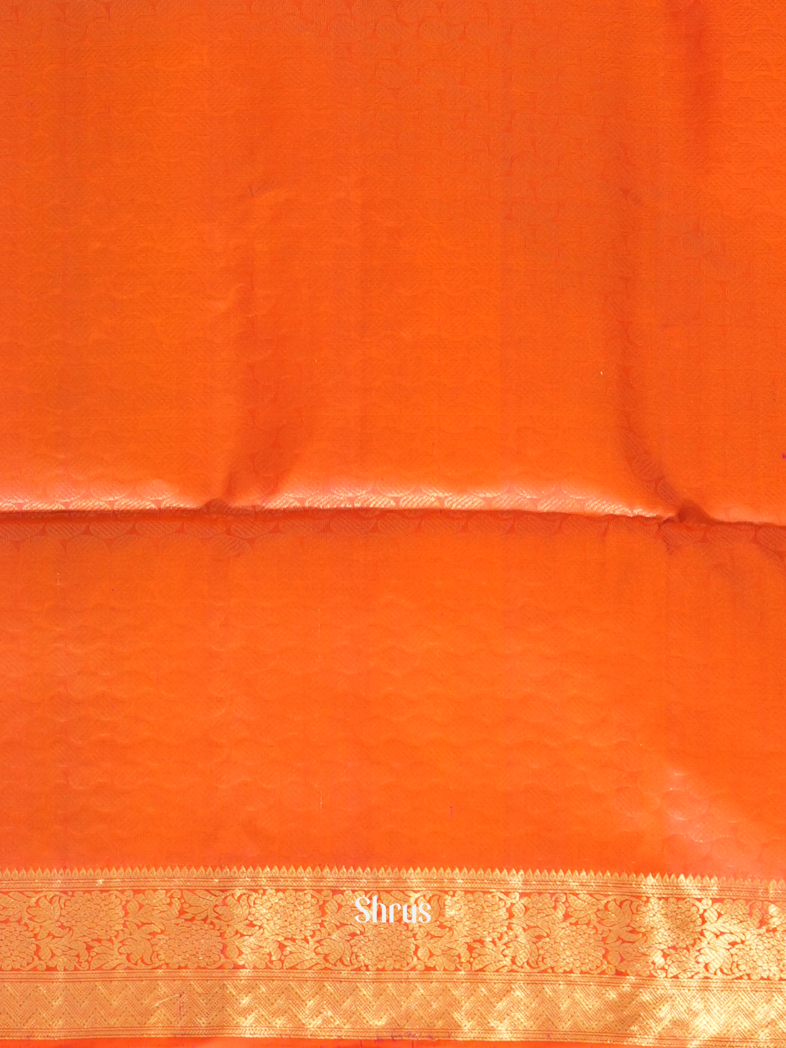 Green & Red - Soft Silk Saree - Shop on ShrusEternity.com