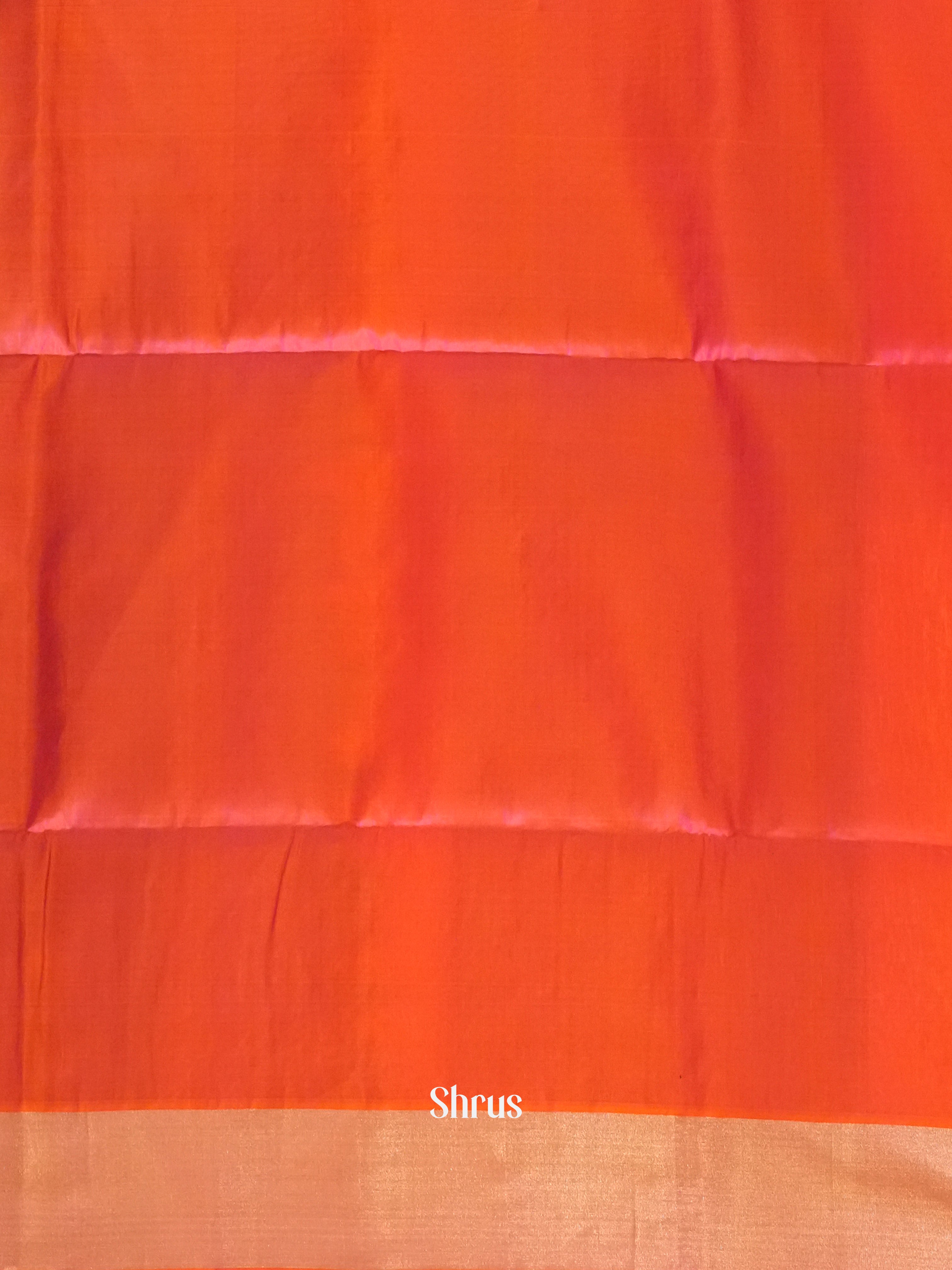 Green & Pink- Soft Silk Saree - Shop on ShrusEternity.com