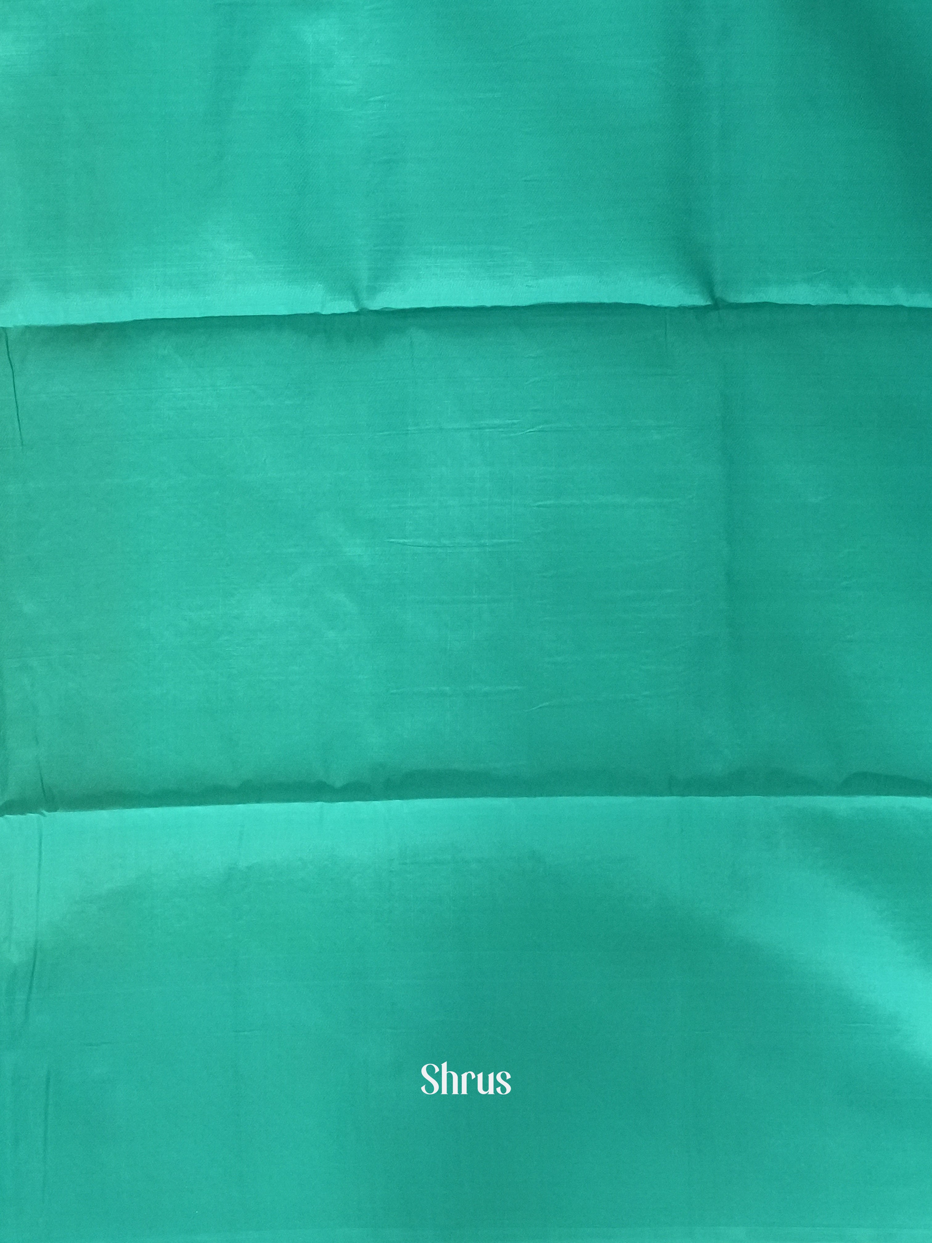 Yellow & Teal - Soft Silk Saree - Shop on ShrusEternity.com
