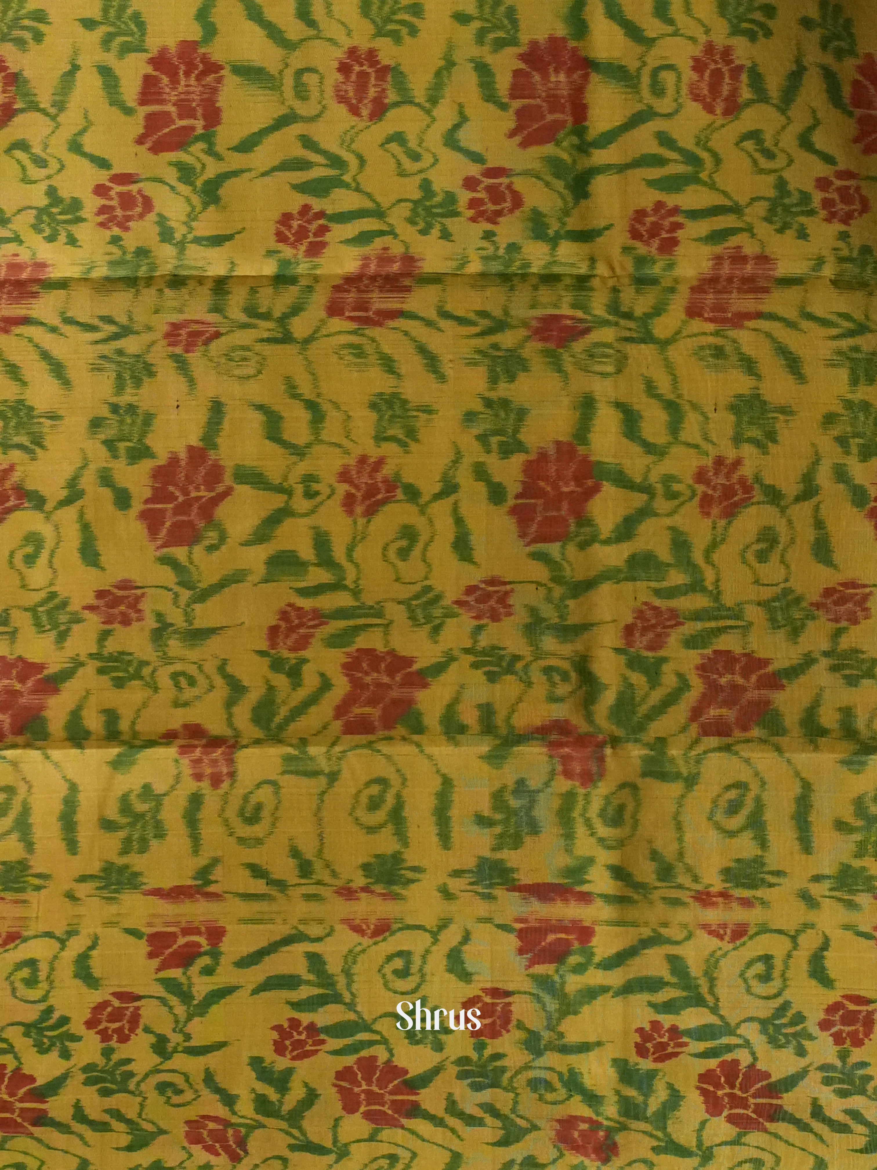 Dusty Pink & Green -Soft Silk Saree - Shop on ShrusEternity.com