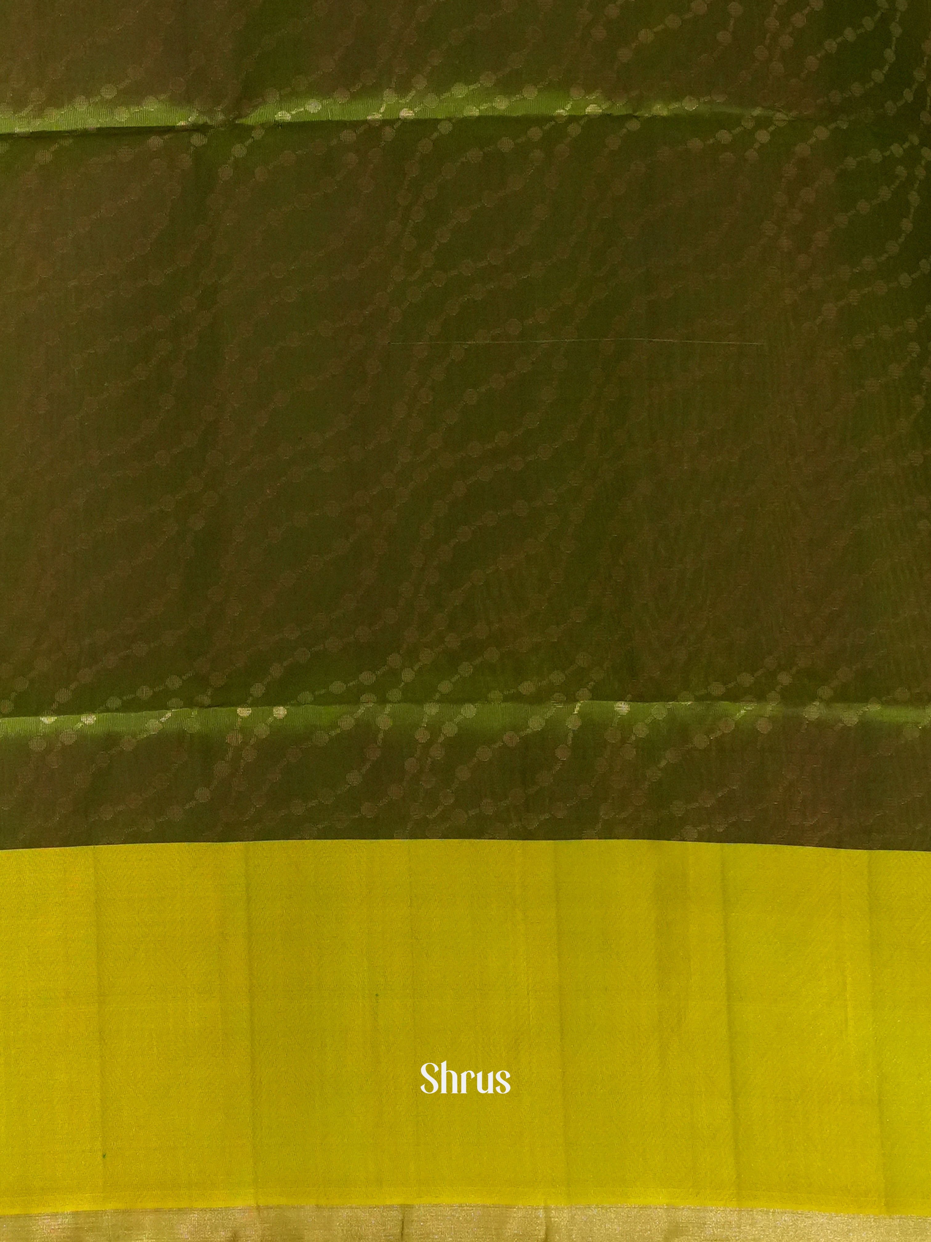 Light Green & Mehandi green - Soft Silk Saree - Shop on ShrusEternity.com