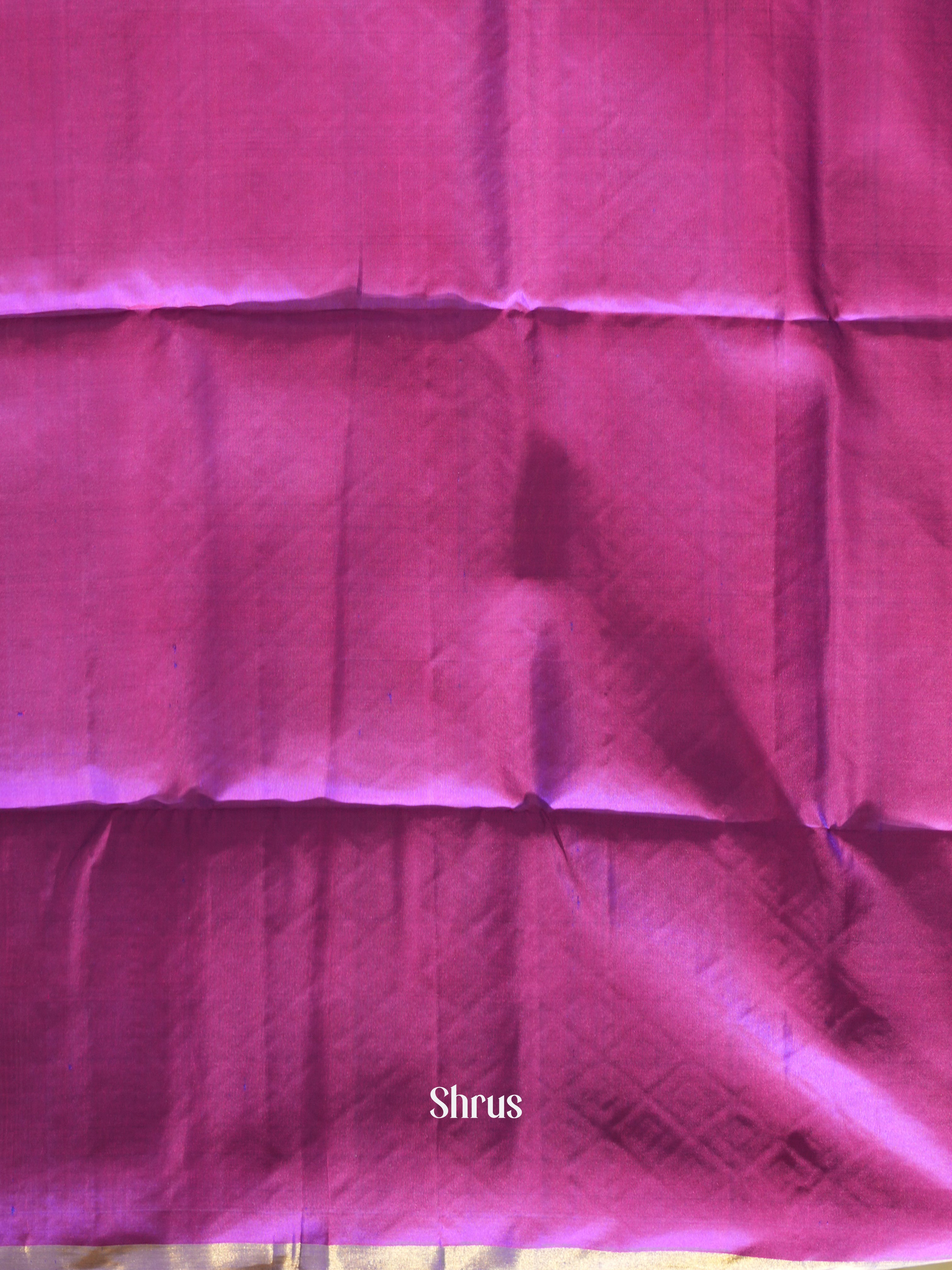 Multicolor & Purple - Soft Silk Saree - Shop on ShrusEternity.com
