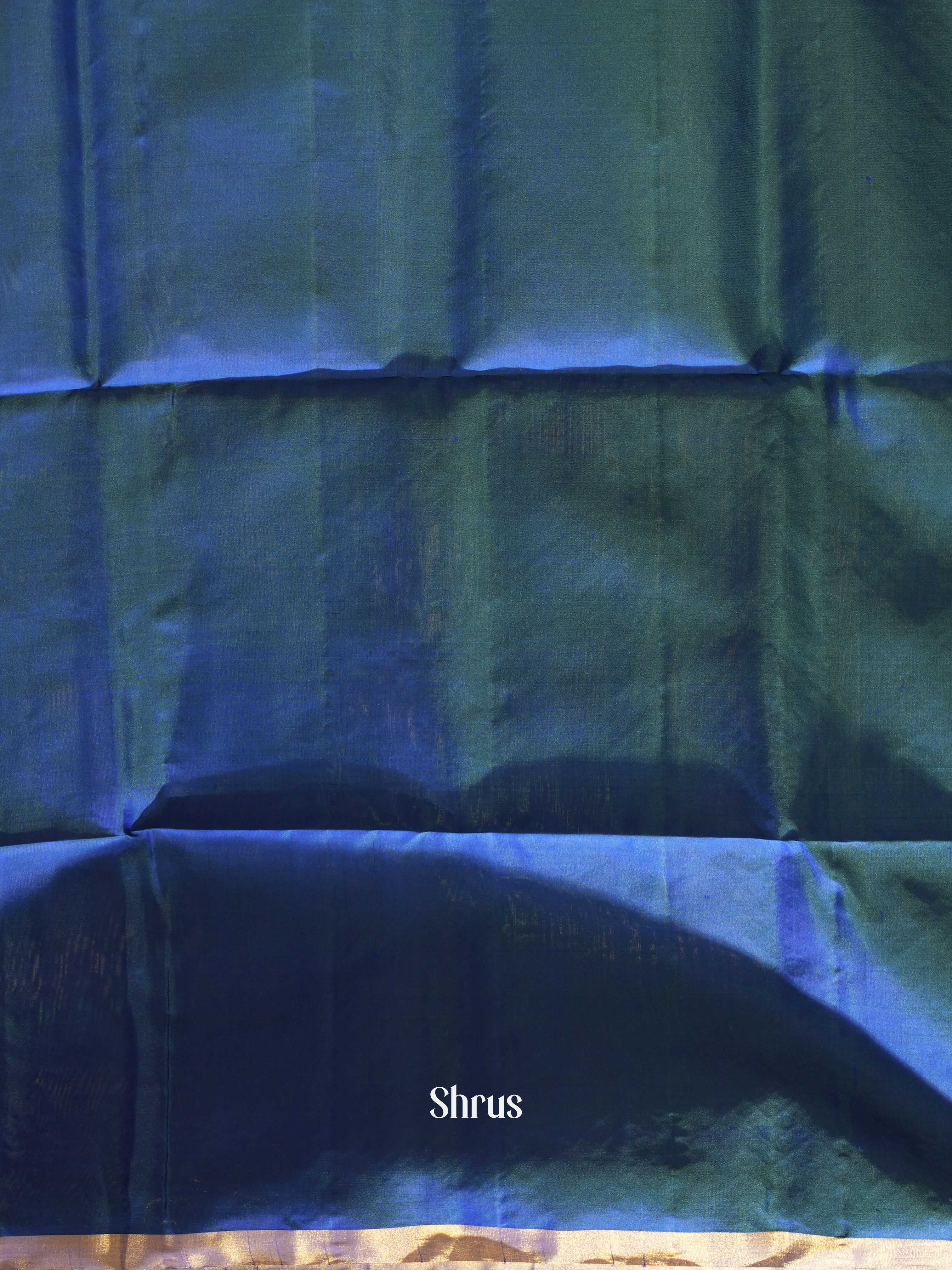 Blue(Single Tone) - Soft Silk Saree - Shop on ShrusEternity.com