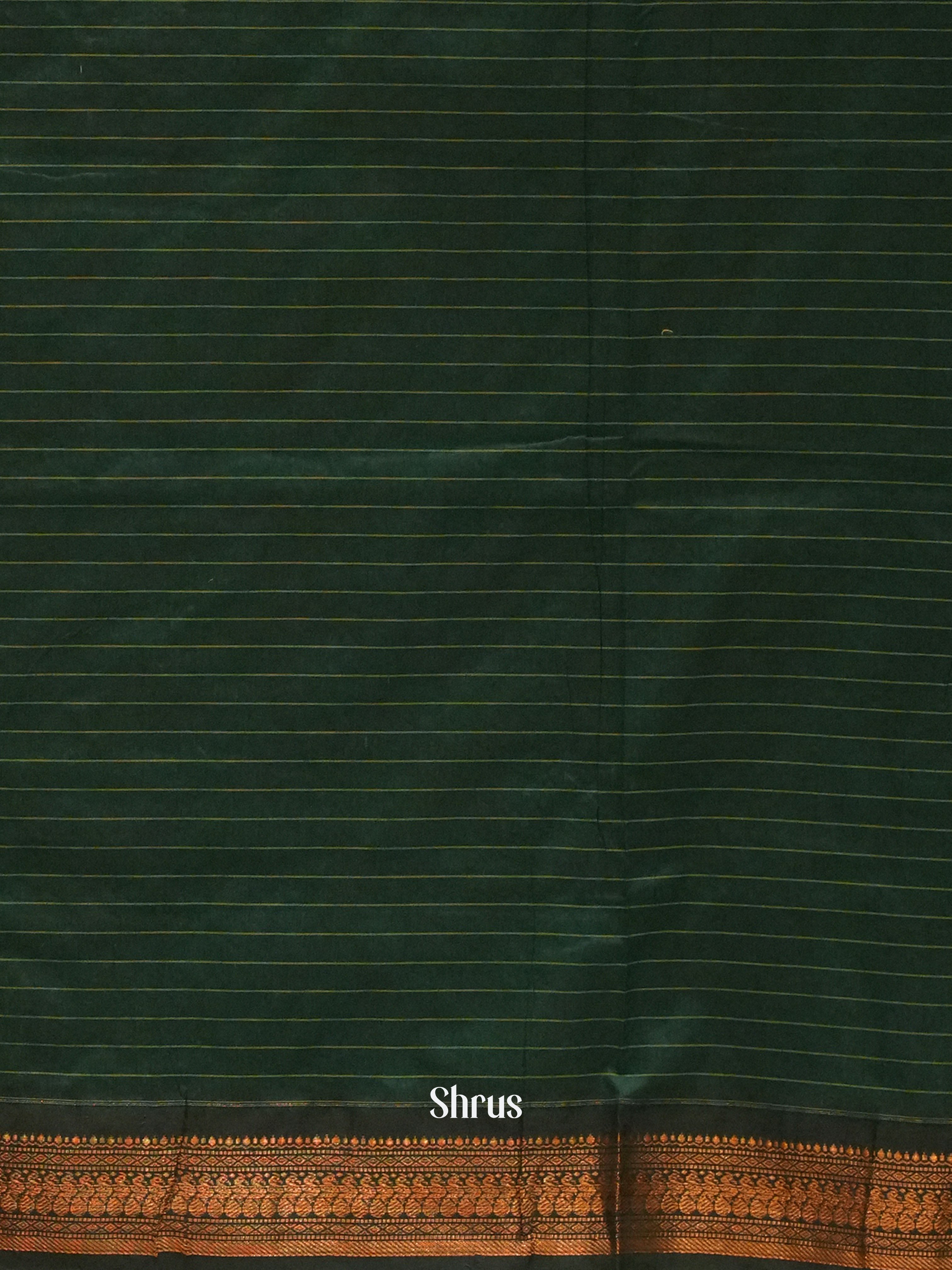 Mustard & Green - Kalyani Cotton Saree - Shop on ShrusEternity.com