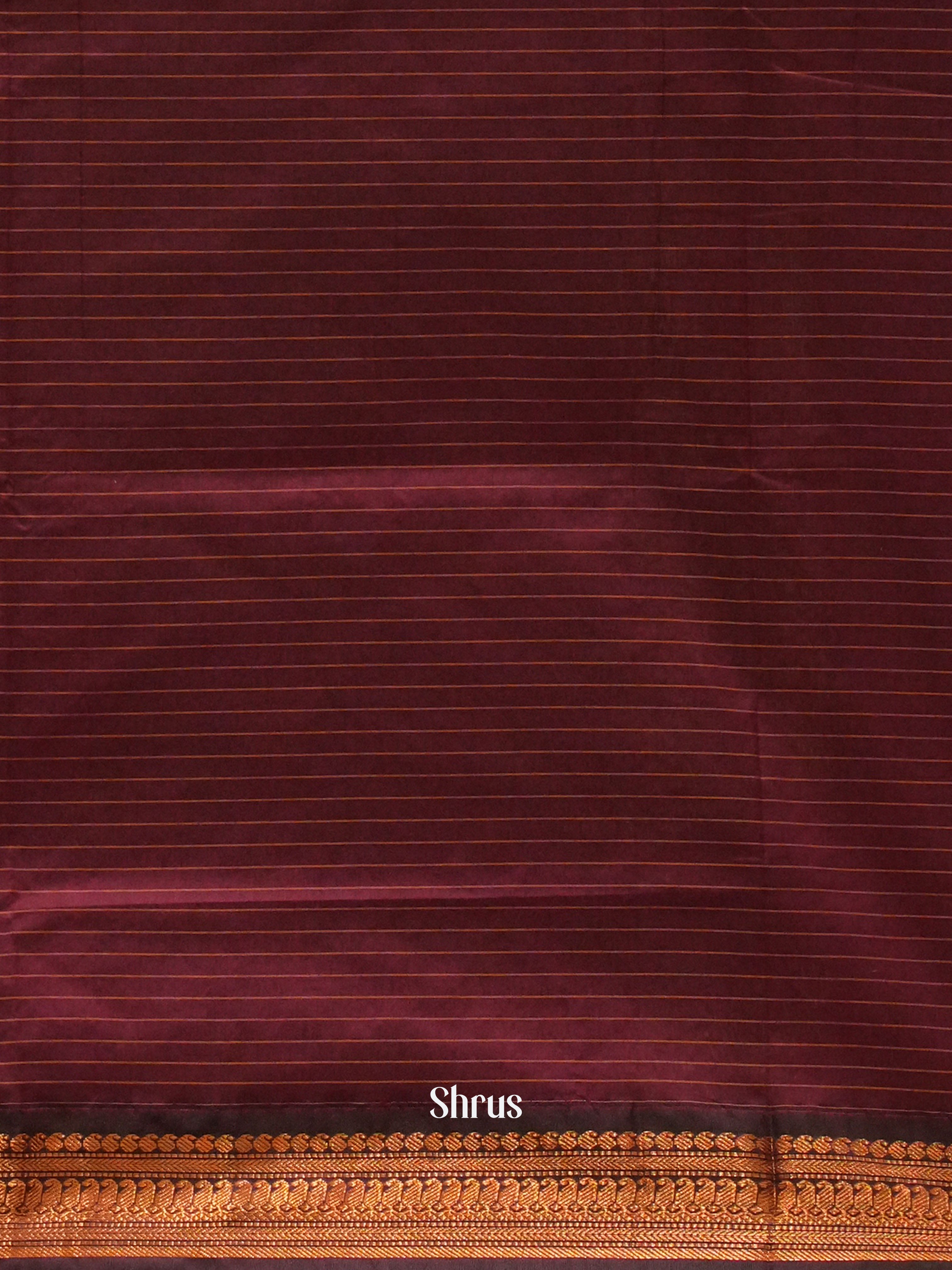 Elachi Green & Maroon - Kalyani Cotton Saree - Shop on ShrusEternity.com