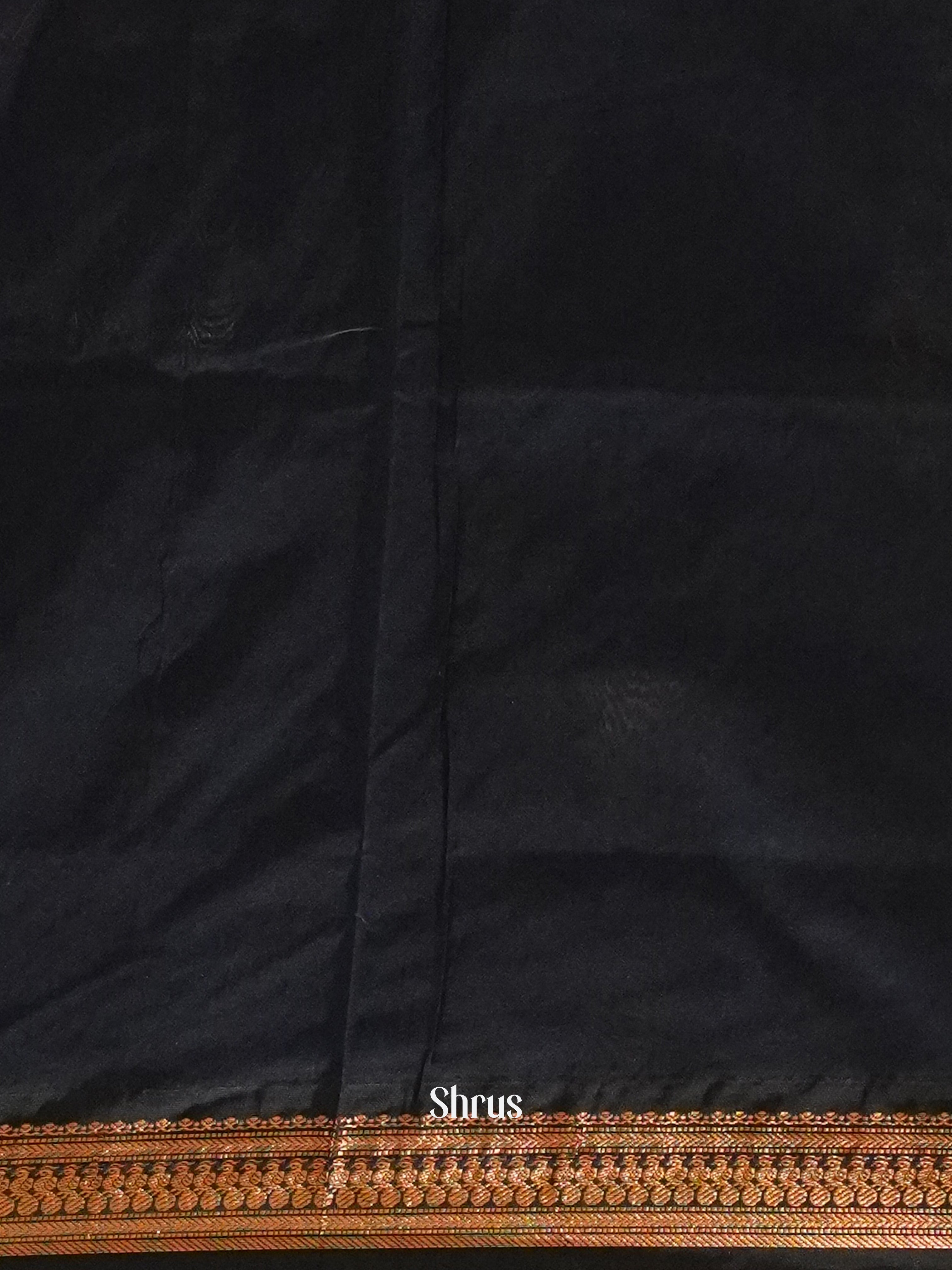 Pink & Black - Kalyani Cotton Saree - Shop on ShrusEternity.com