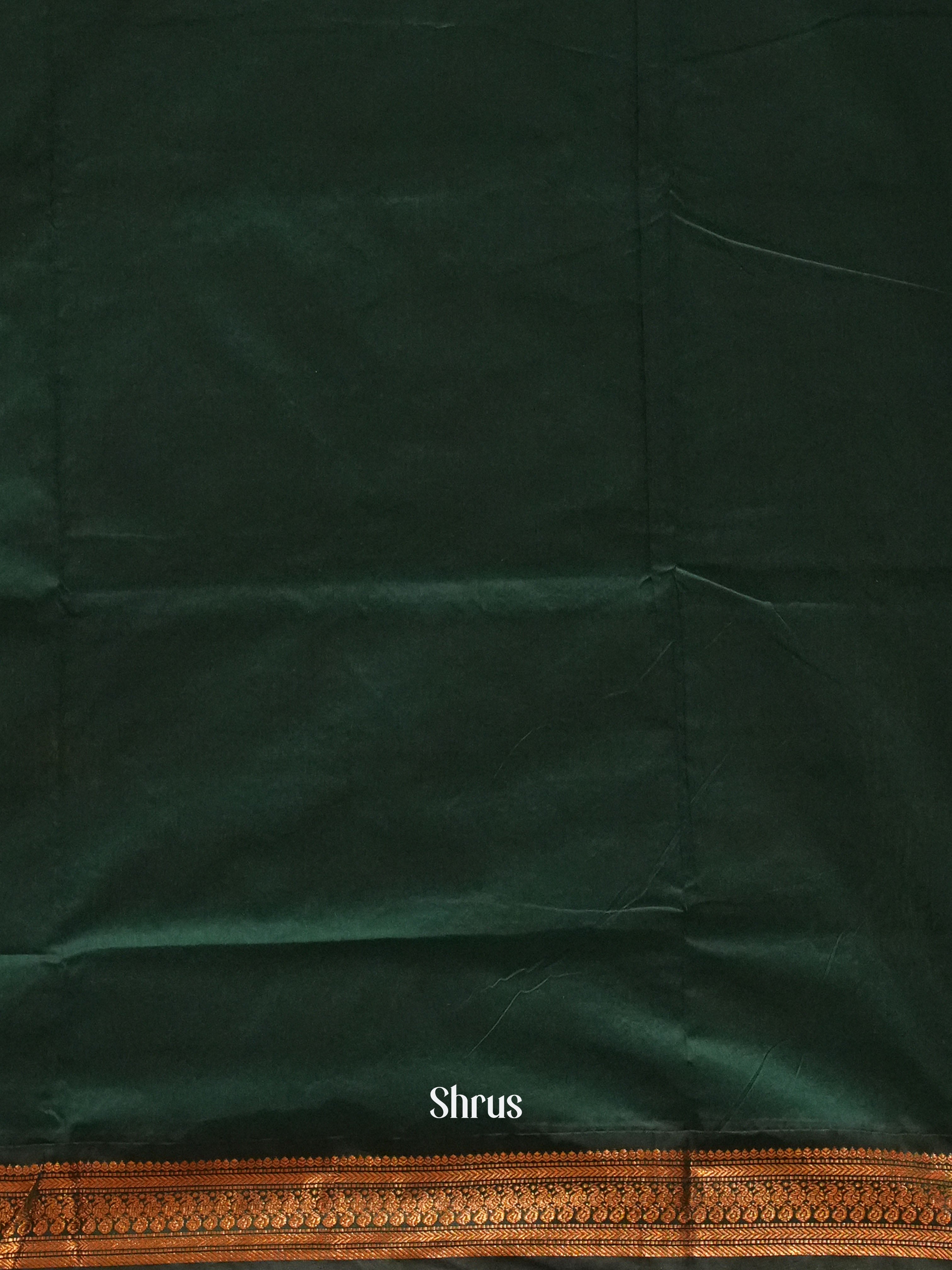 Mustard & Green - Kalyani Cotton Saree - Shop on ShrusEternity.com