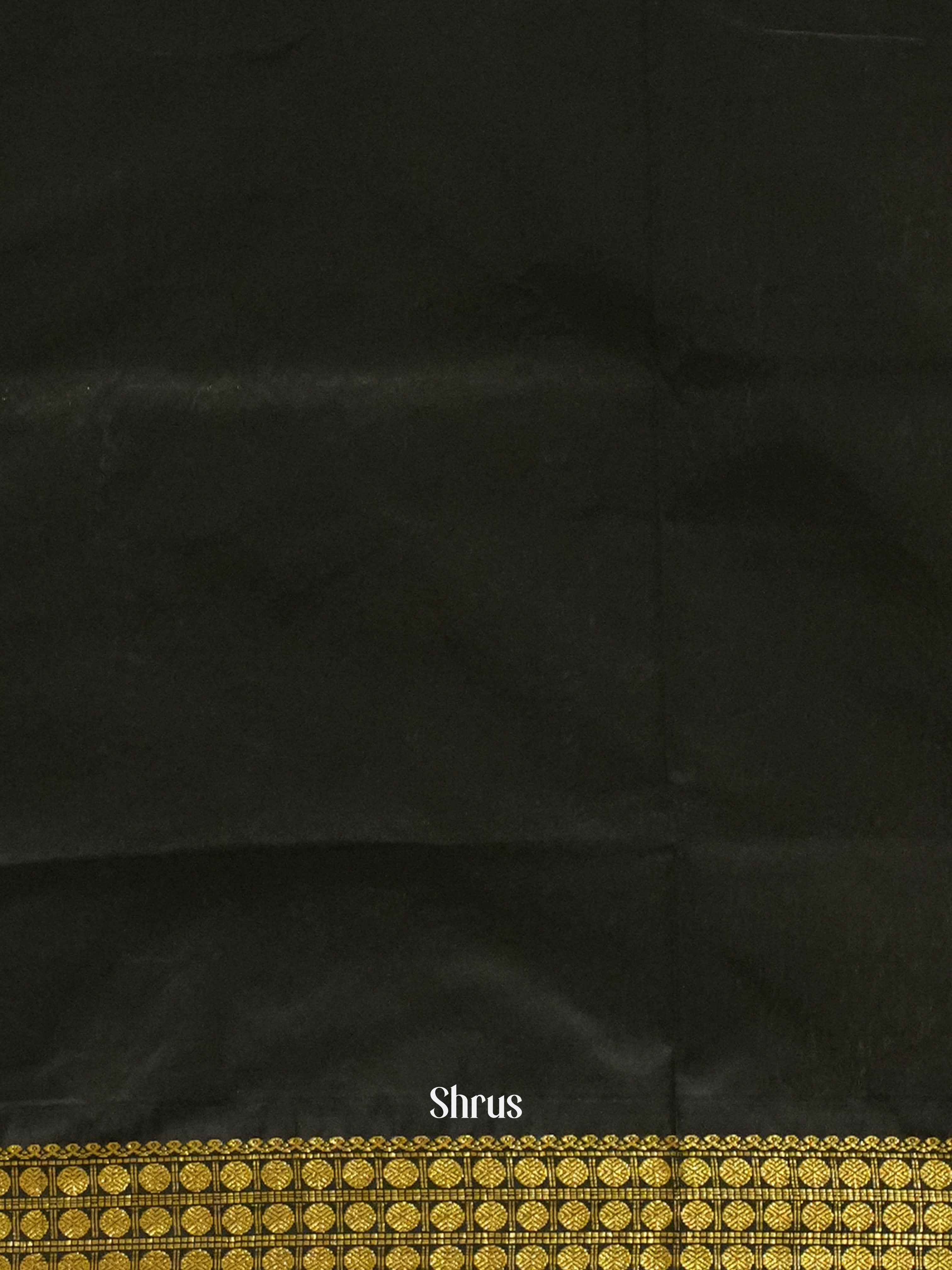 Grey & Black - Kalyani Cotton Saree - Shop on ShrusEternity.com