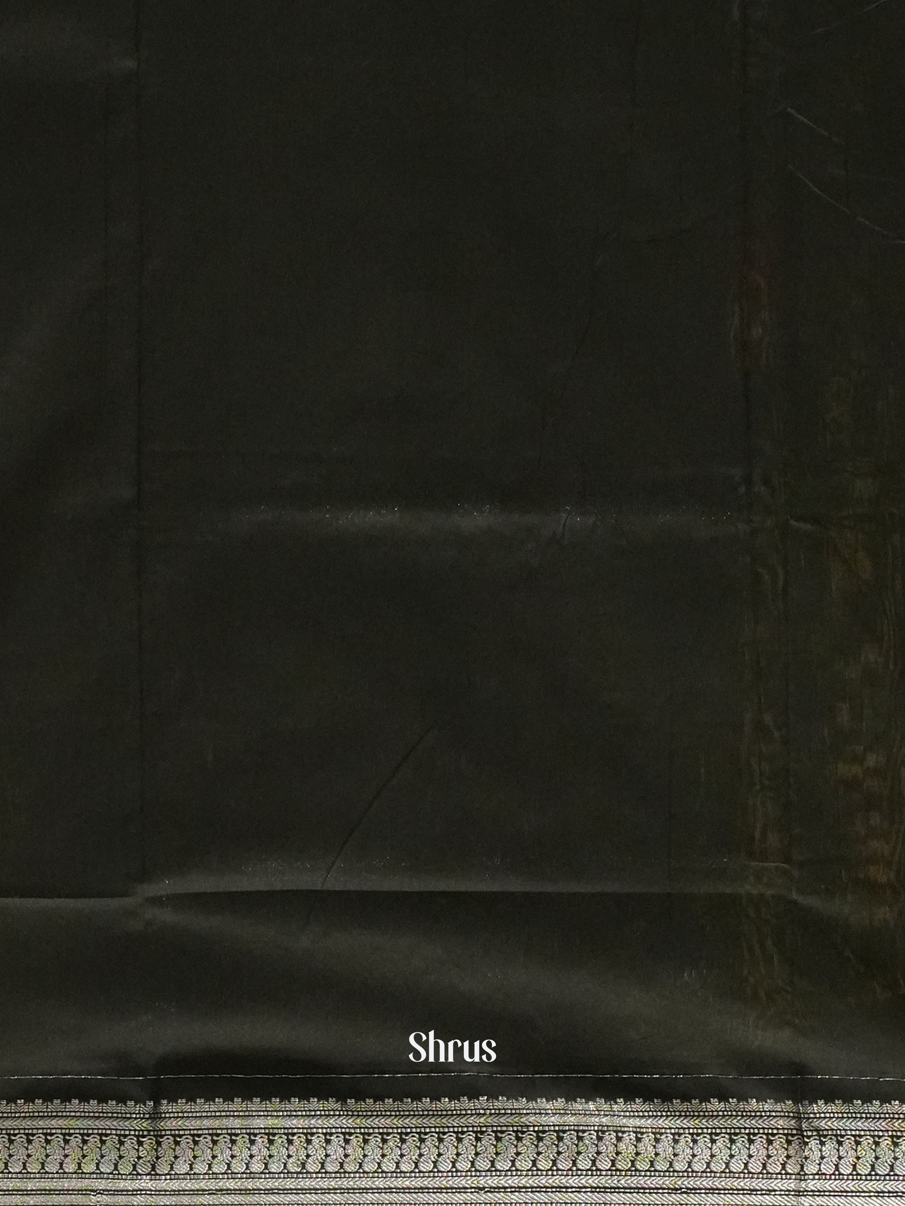 Blue & Black - Kalyani Cotton Saree - Shop on ShrusEternity.com