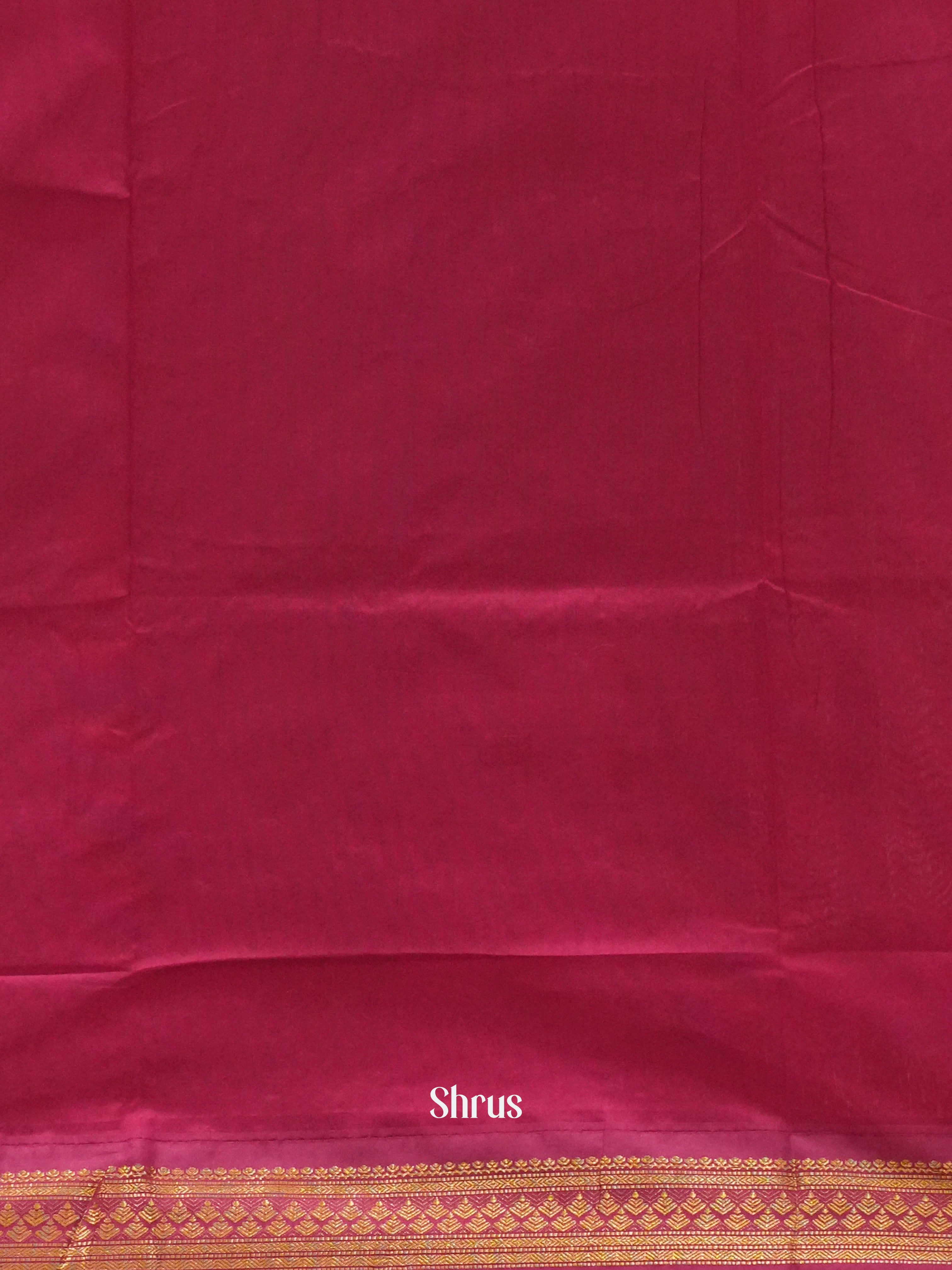Pink & Majenta - Kalyani Cotton Saree - Shop on ShrusEternity.com