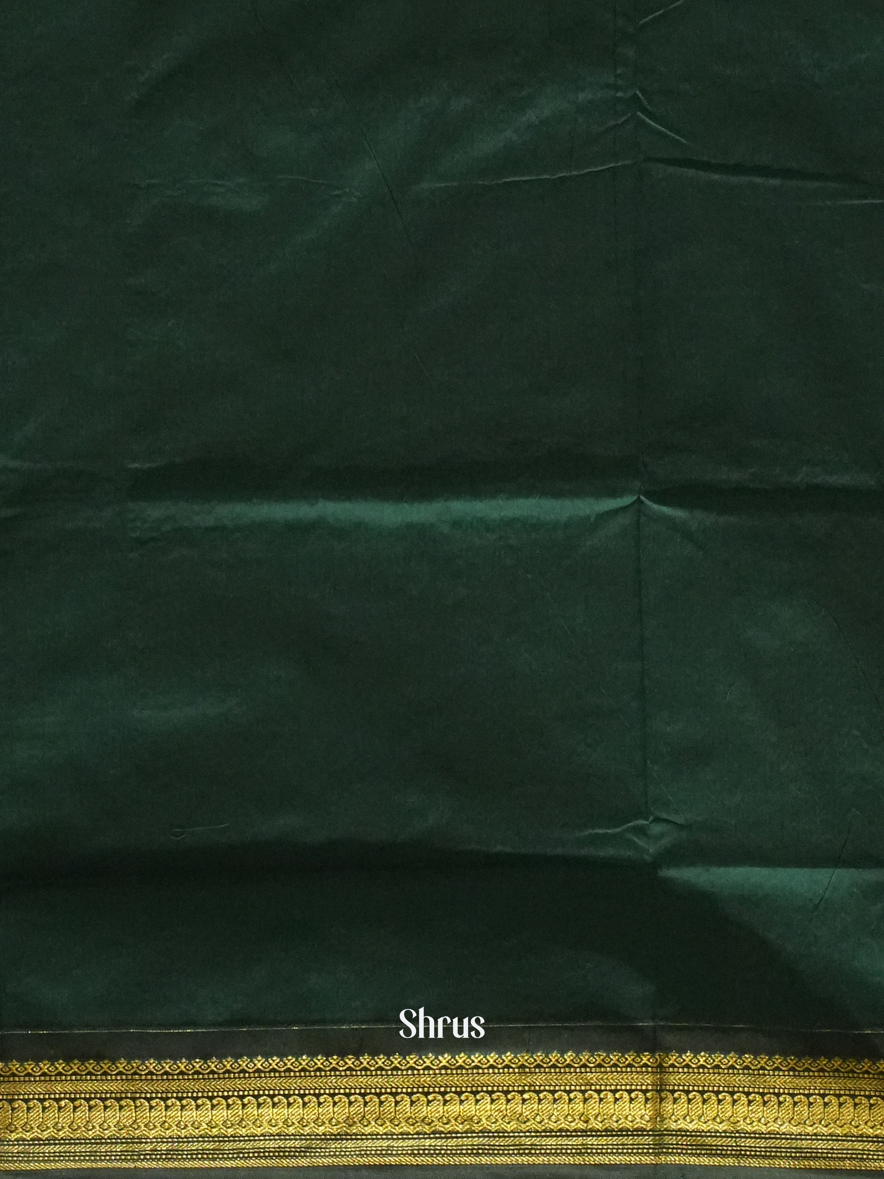 Peach & Green - Kalyani Cotton Saree - Shop on ShrusEternity.com