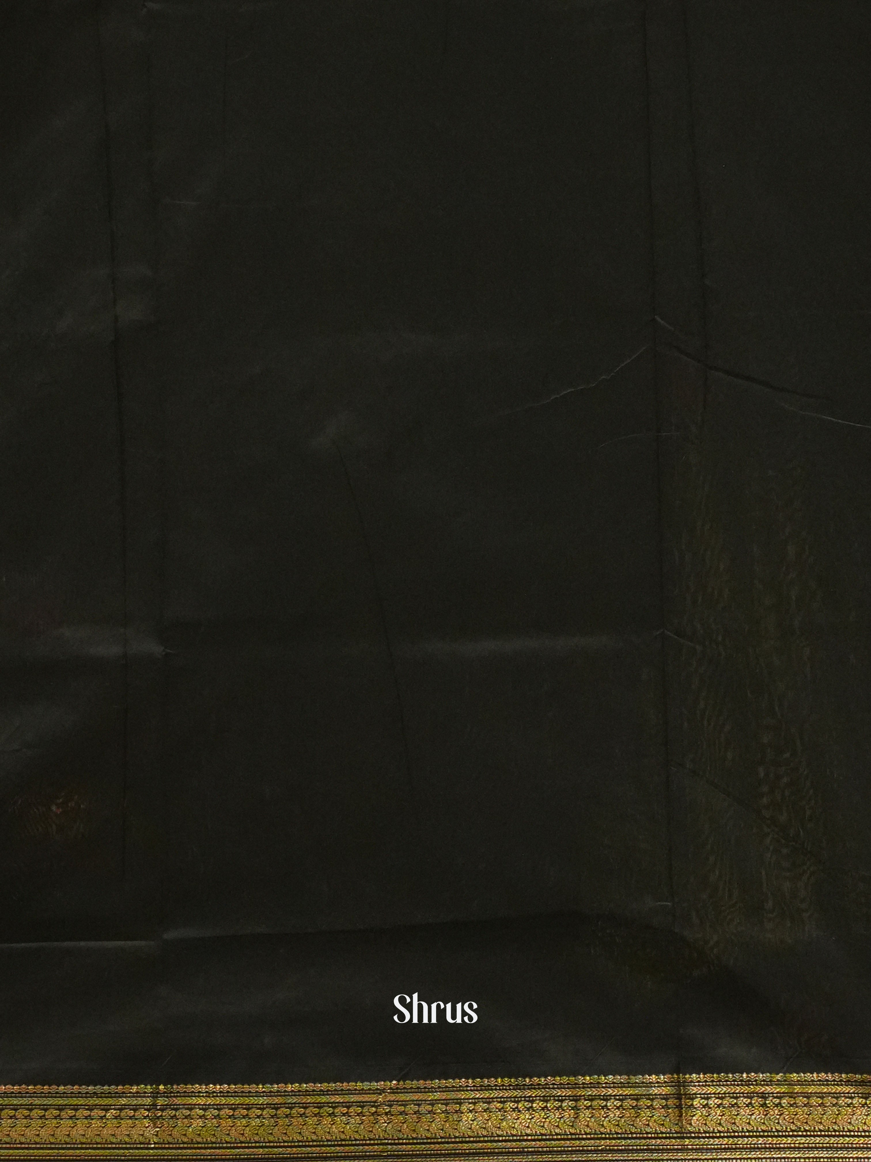Maroon & Black - Kalyani Cotton Saree - Shop on ShrusEternity.com