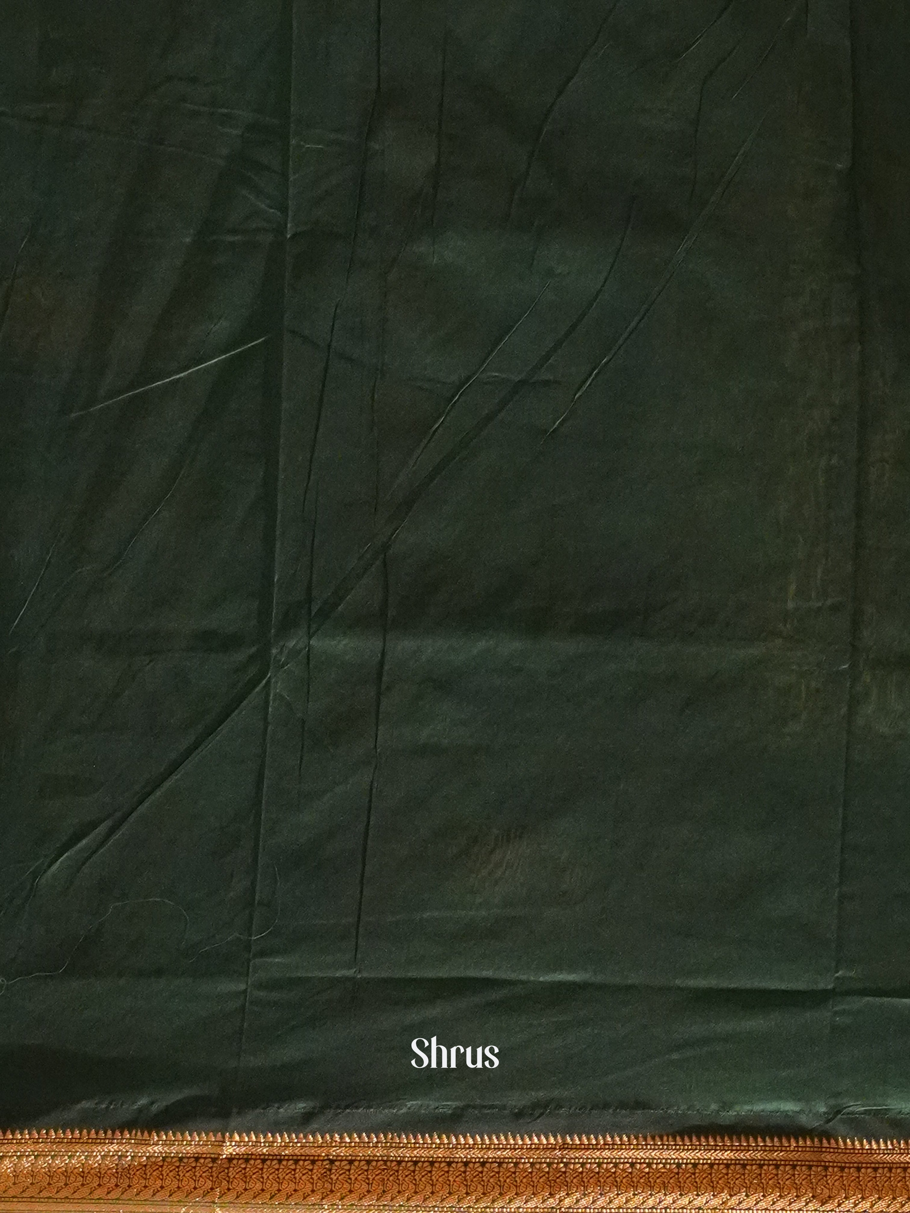 Orange & Green - Kalyani Cotton Saree - Shop on ShrusEternity.com