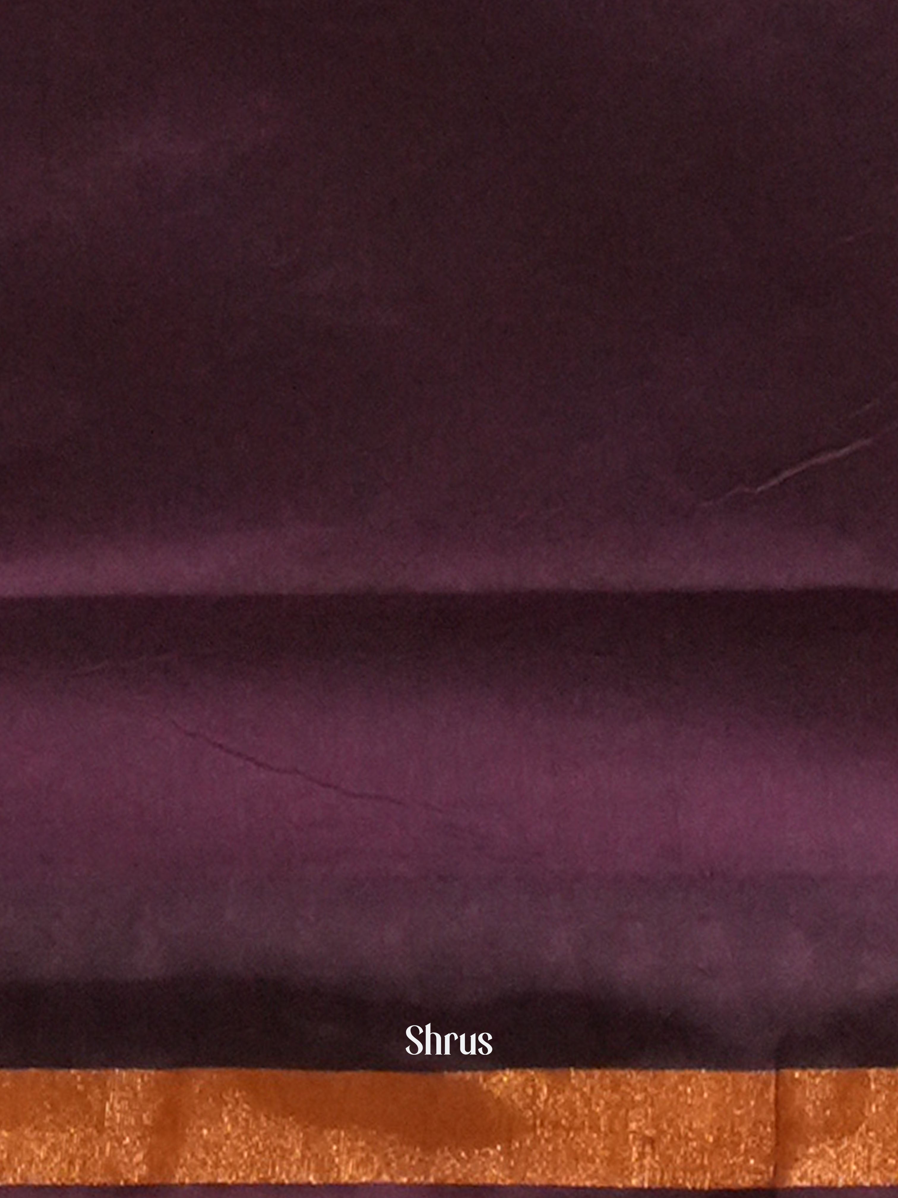 Green & Purple - Kalyani Cotton Saree - Shop on ShrusEternity.com