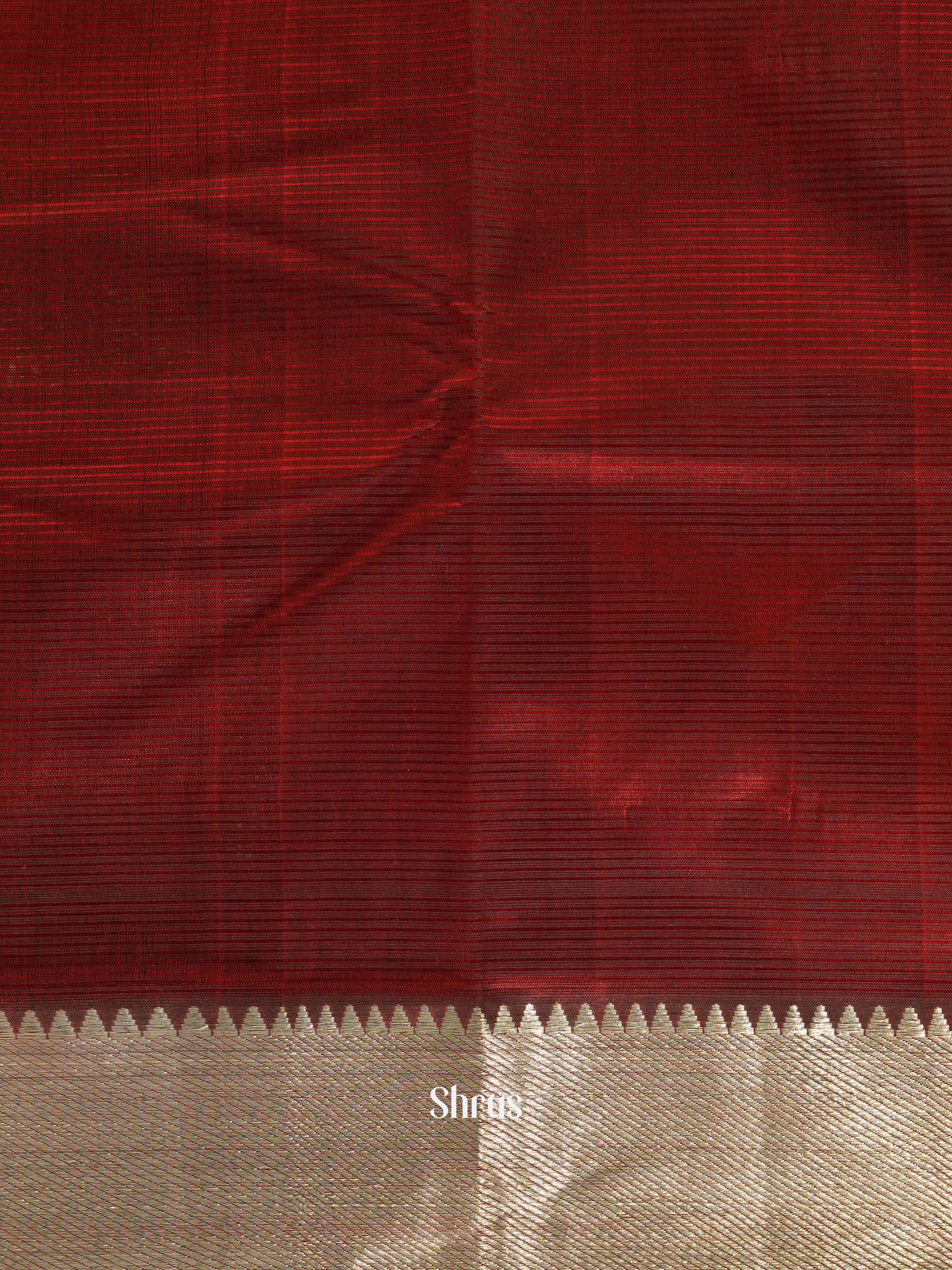 CGS18018 - Mangalagiri silkcotton saree - Shop on ShrusEternity.com
